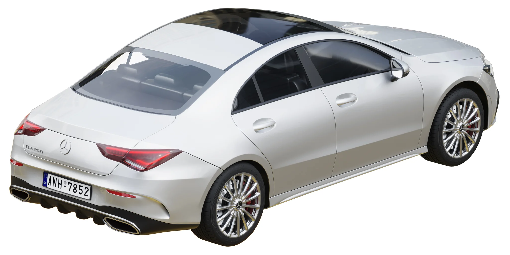 Mercedes Benz CLA 250, 3D model preview 34
