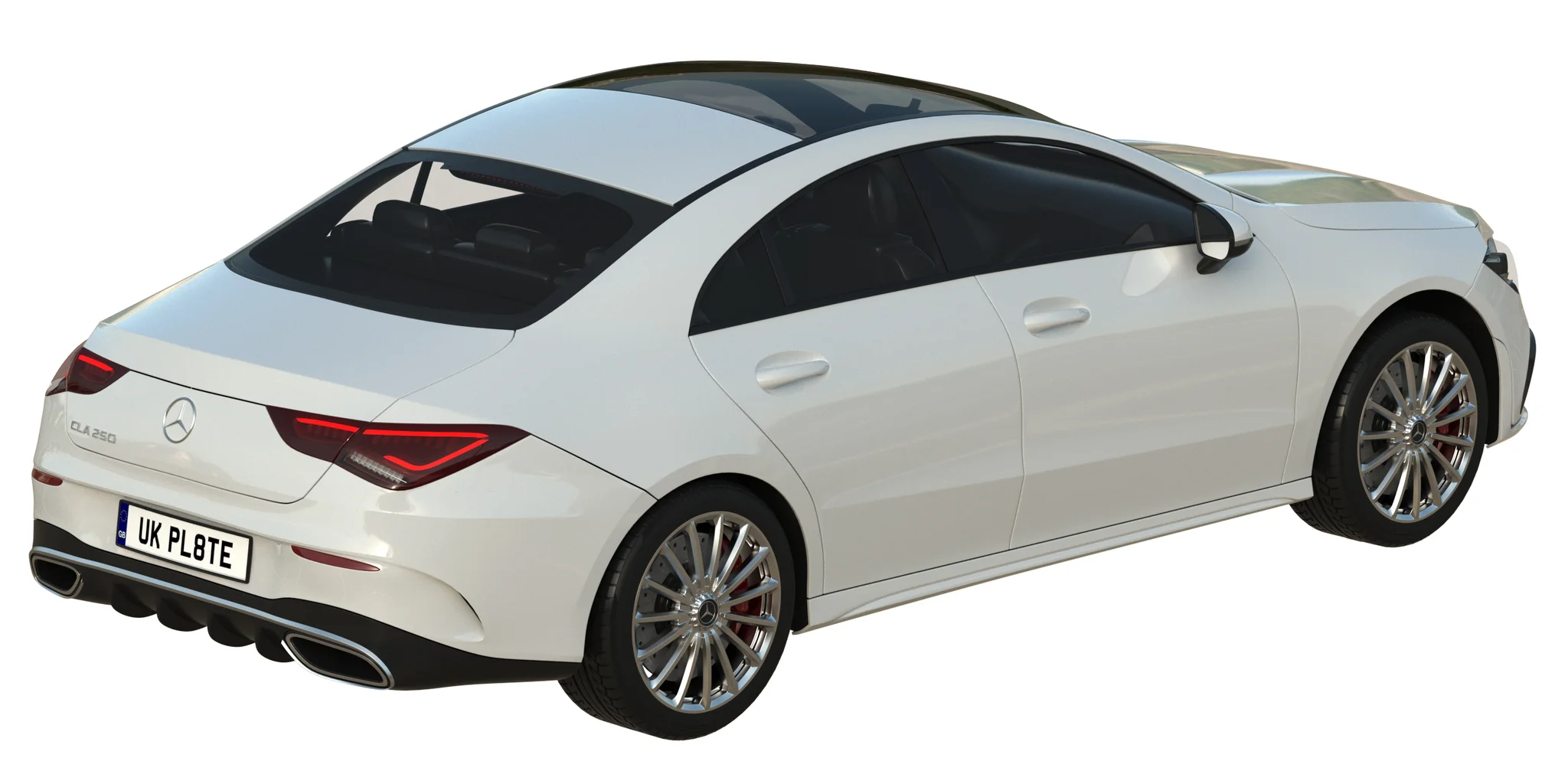 Mercedes Benz CLA 250, 3D model preview 36