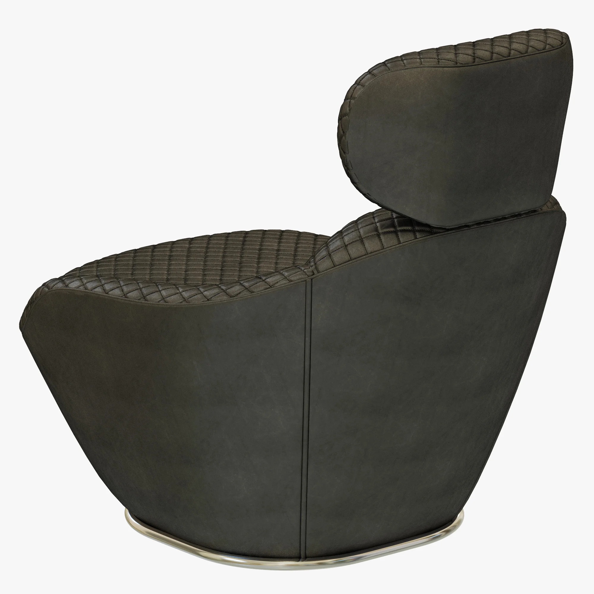 Roche Bobois Bergamote Armchair — 3D model preview 6