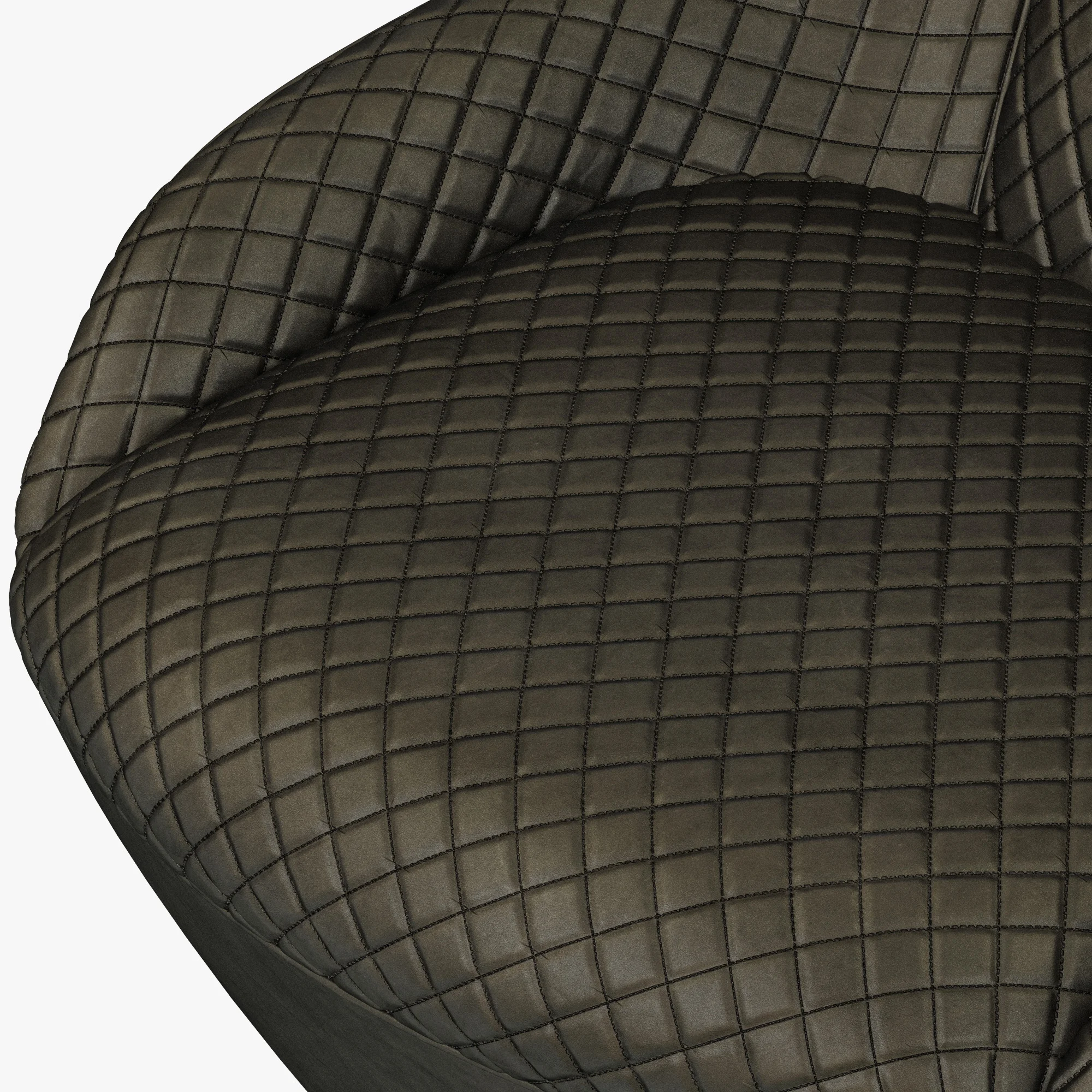 Roche Bobois Bergamote Armchair — 3D model preview 9