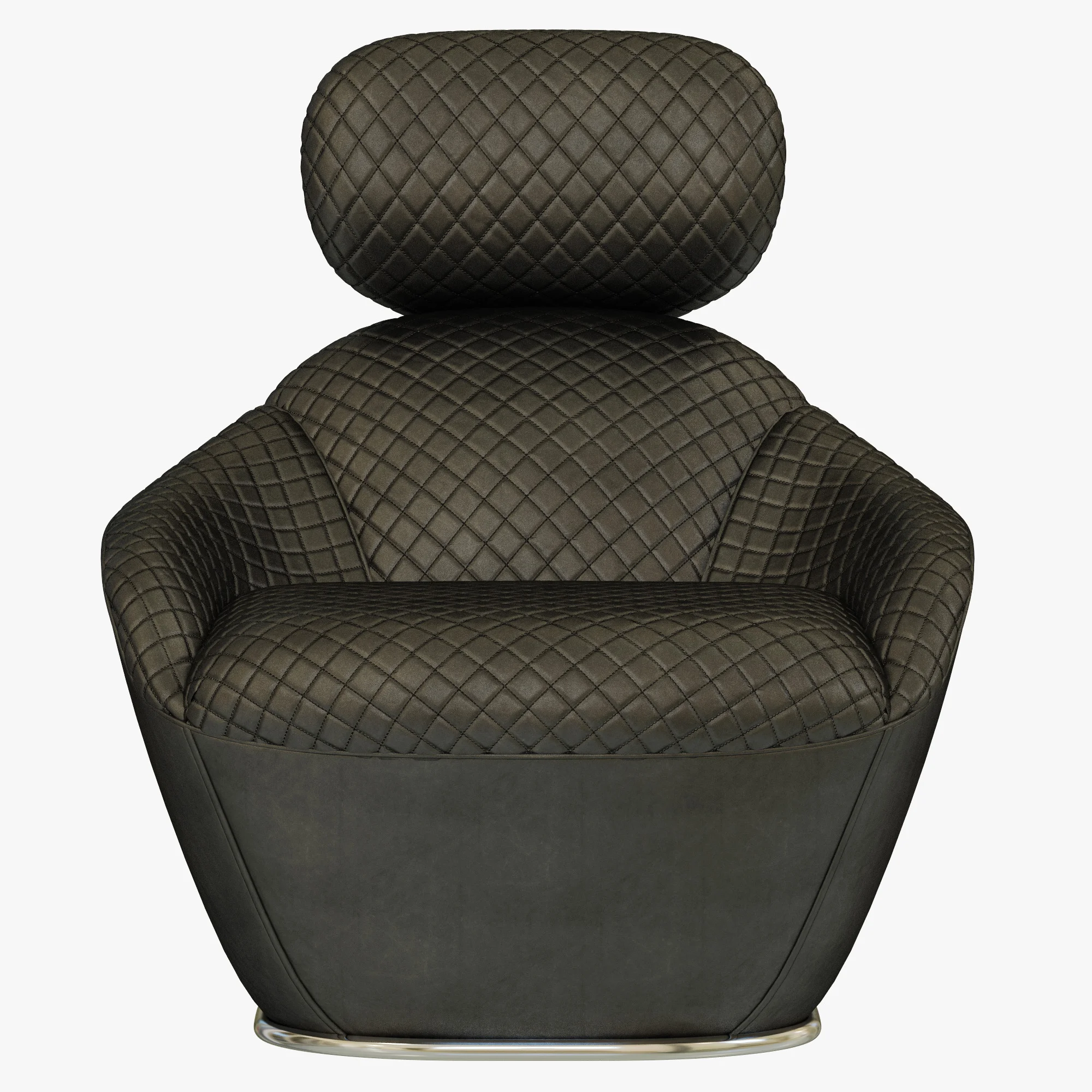 Roche Bobois Bergamote Armchair — 3D model preview 10
