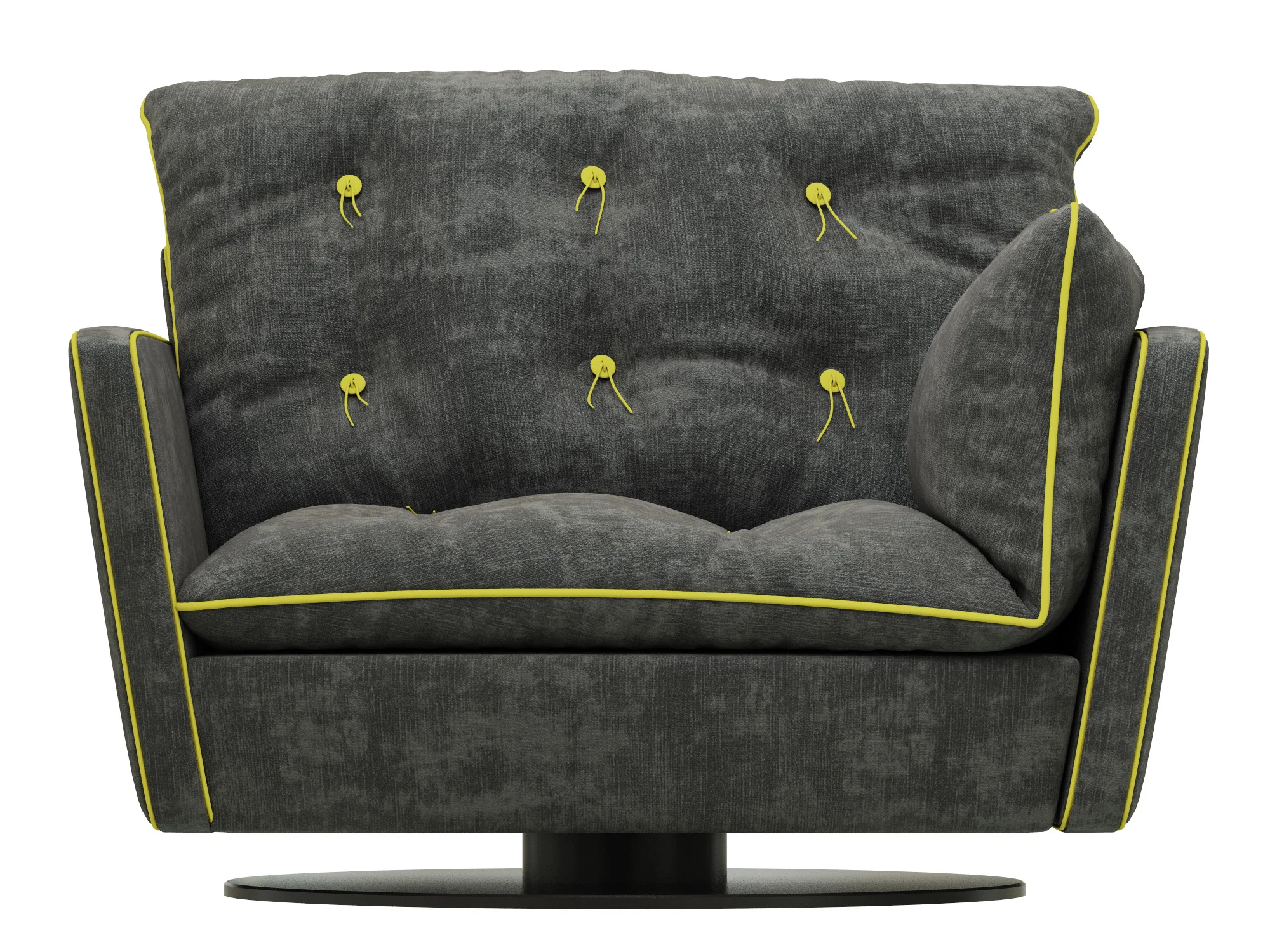 Baxter SORRENTO Armchair — 3D model preview 7