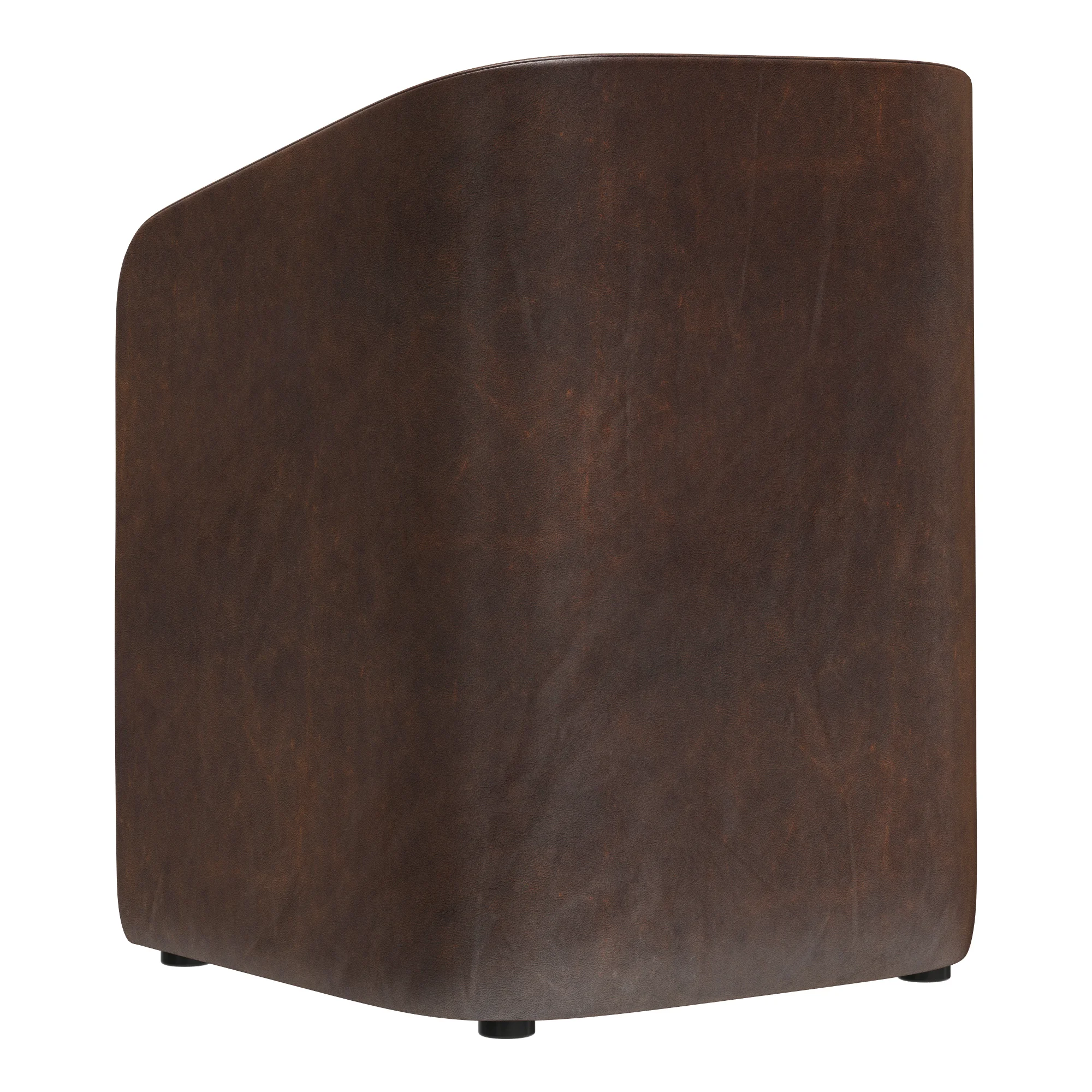 Restoration Hardware Ellison Barrelback Slope Armchair — 3D model preview 4