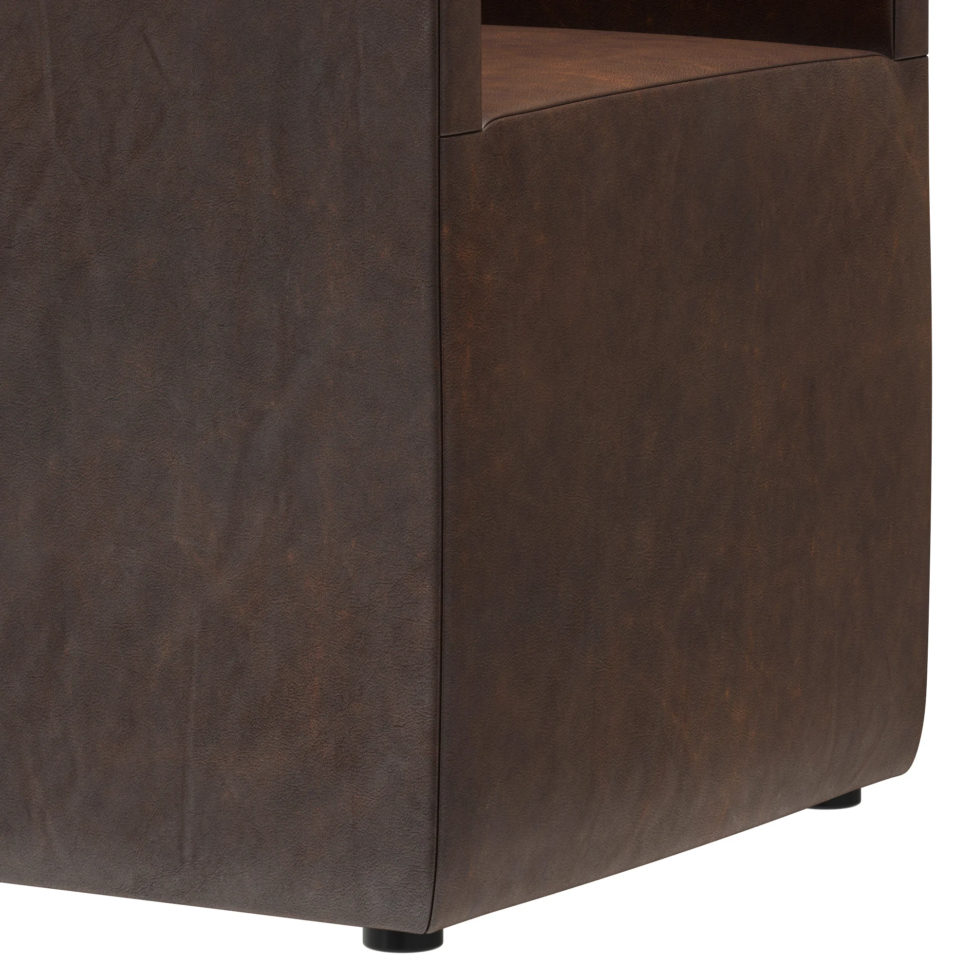 Restoration Hardware Ellison Barrelback Slope Armchair — 3D model preview 5