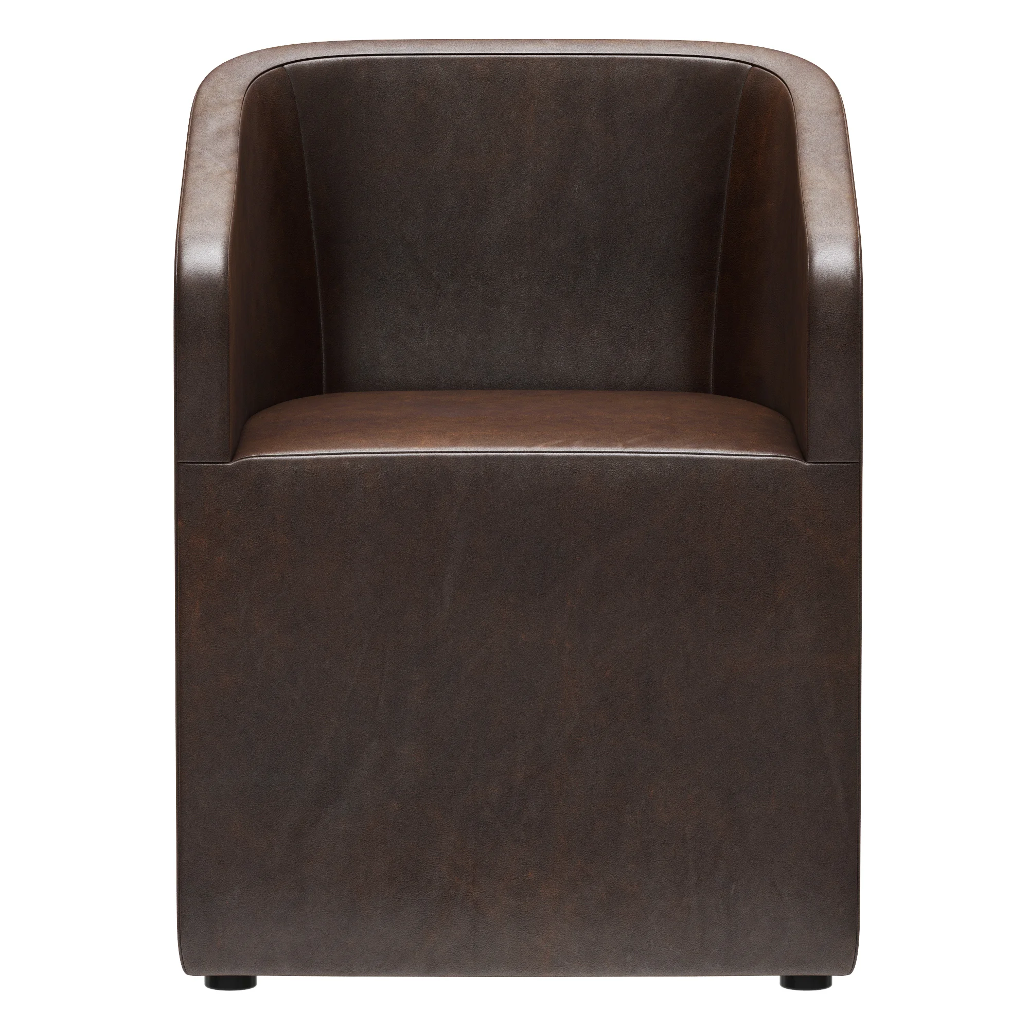 Restoration Hardware Ellison Barrelback Slope Armchair — 3D model preview 6