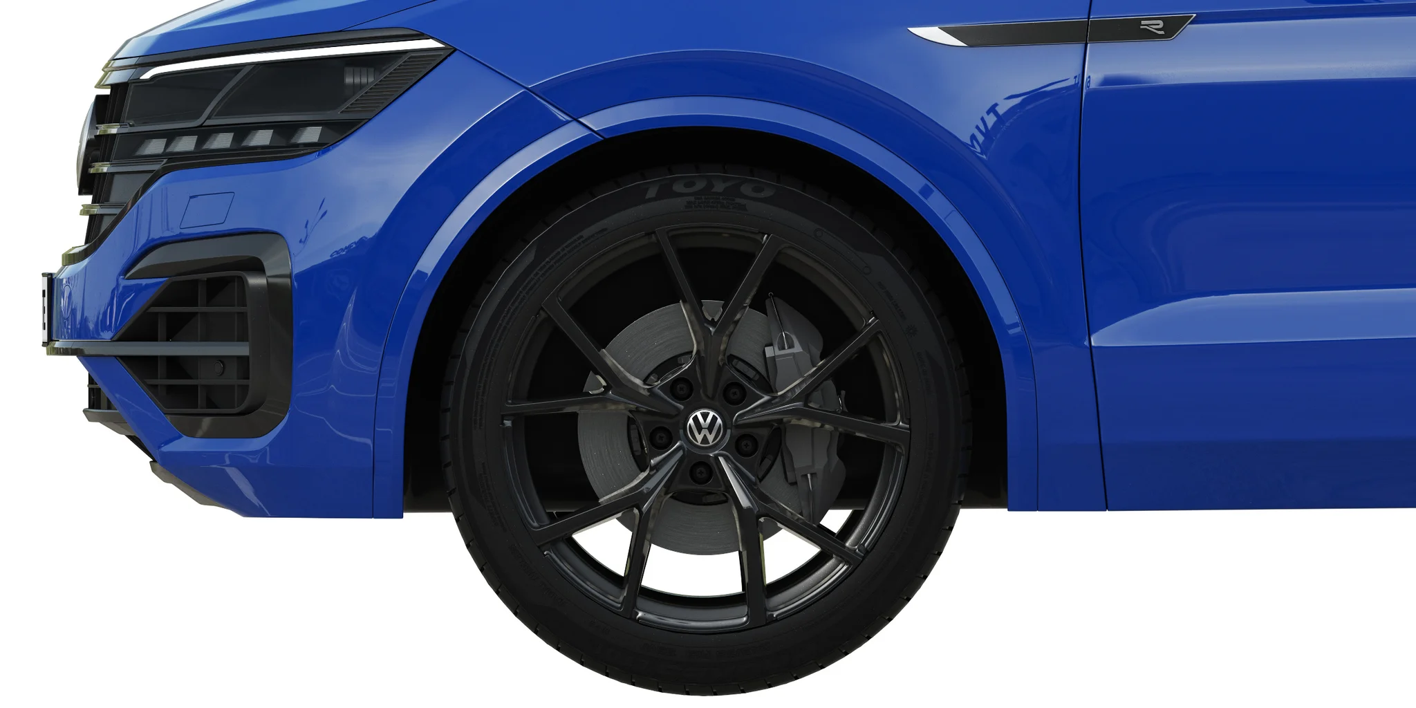 Volkswagen Touareg R, 3D model preview 3
