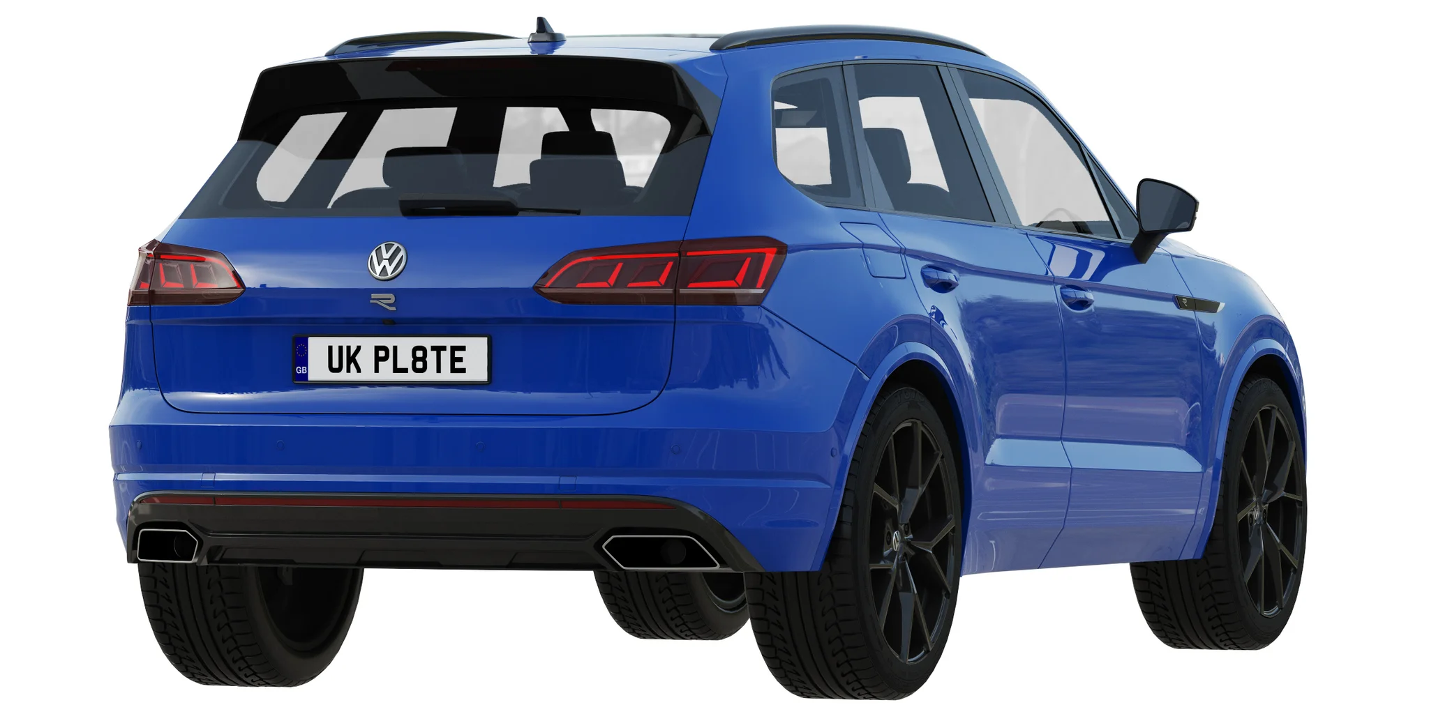Volkswagen Touareg R, 3D model preview 9