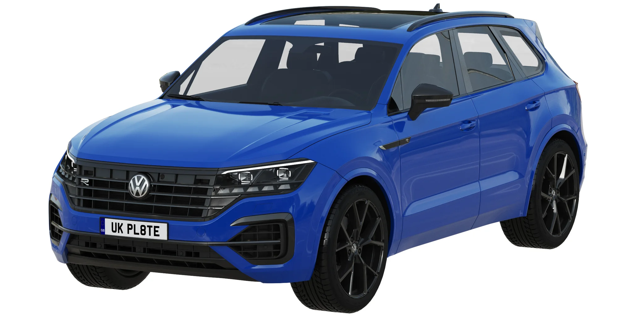 Volkswagen Touareg R, 3D model preview 13