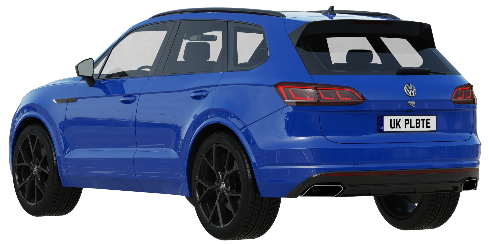 Volkswagen Touareg R, 3D model preview 24