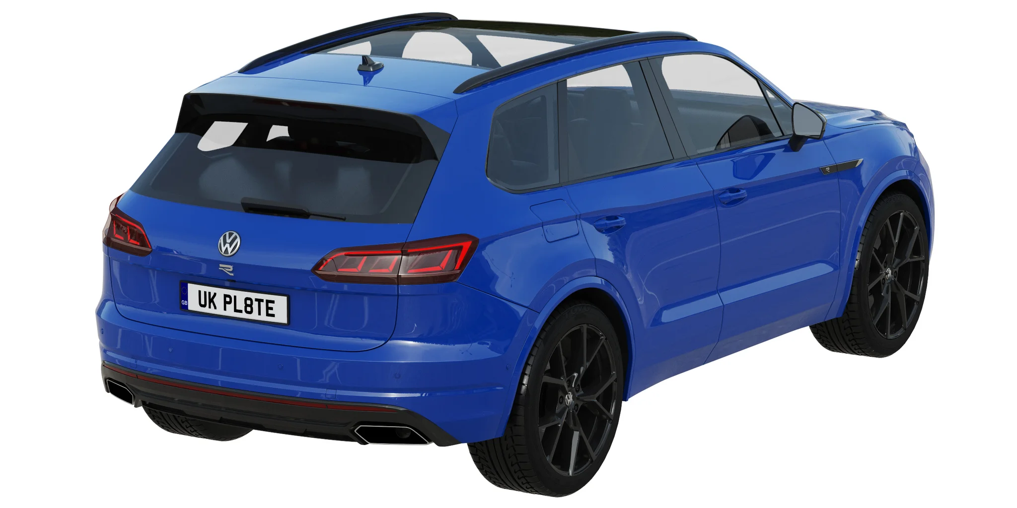 Volkswagen Touareg R, 3D model preview 37