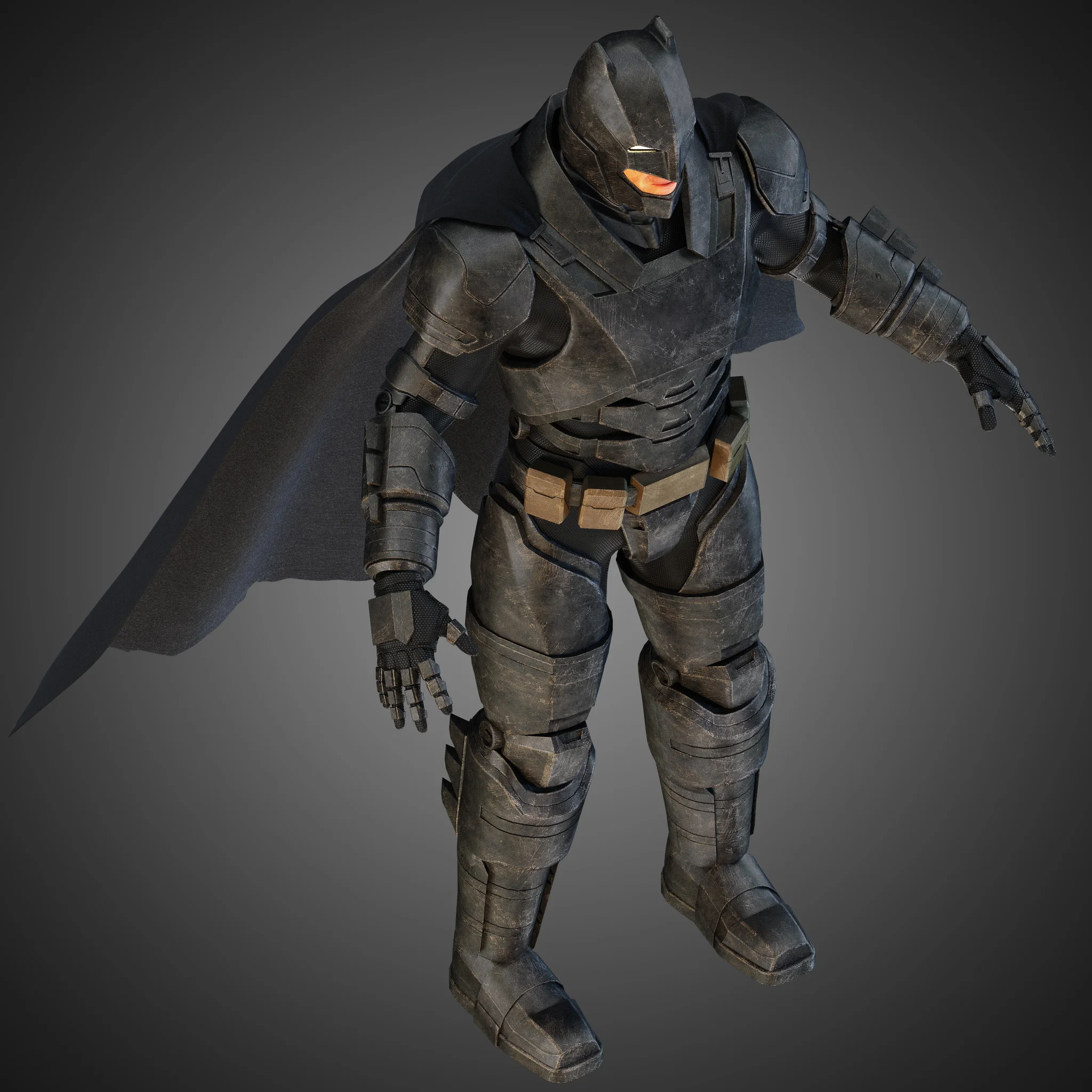 Batman Armored — 3D model preview 2