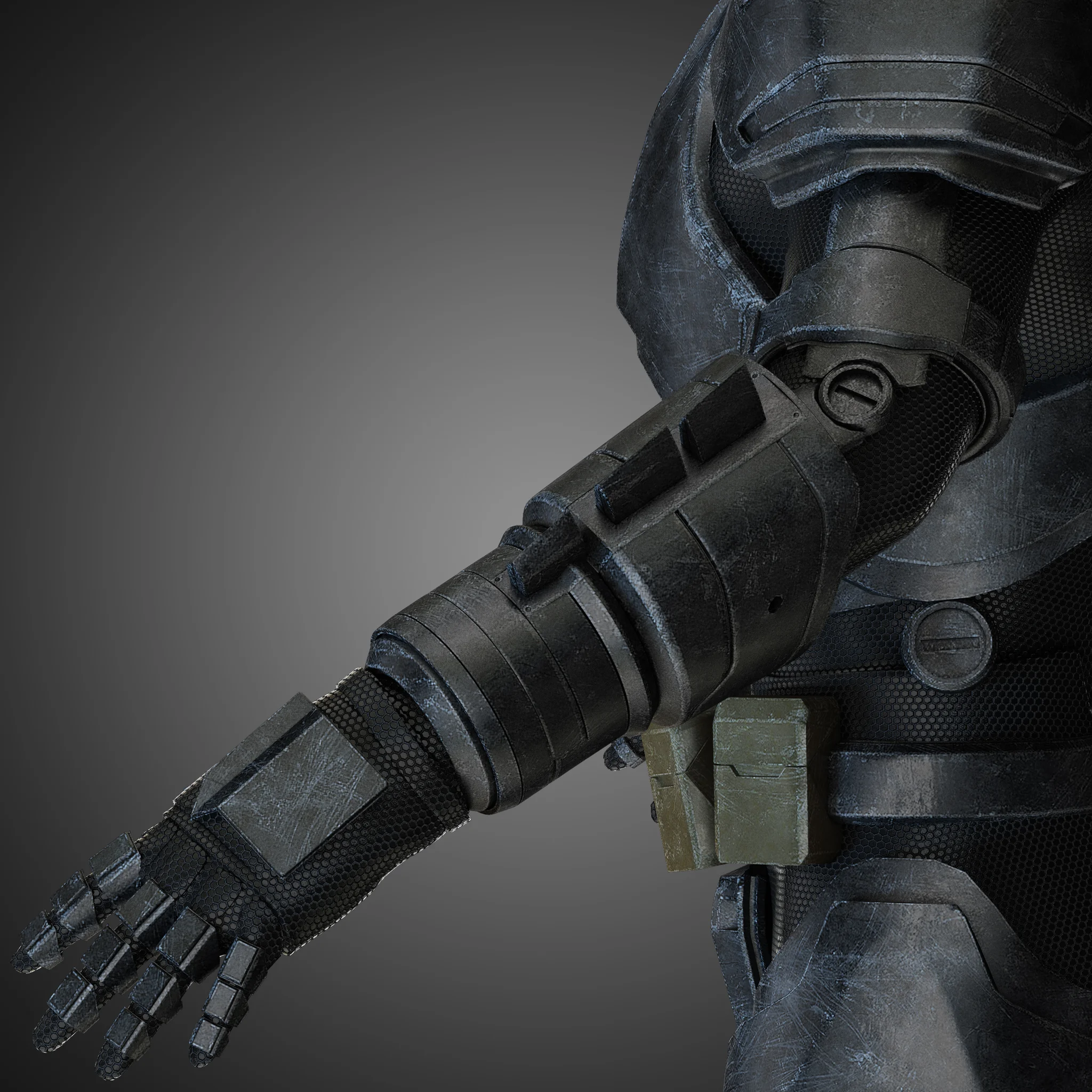Batman Armored — 3D model preview 4