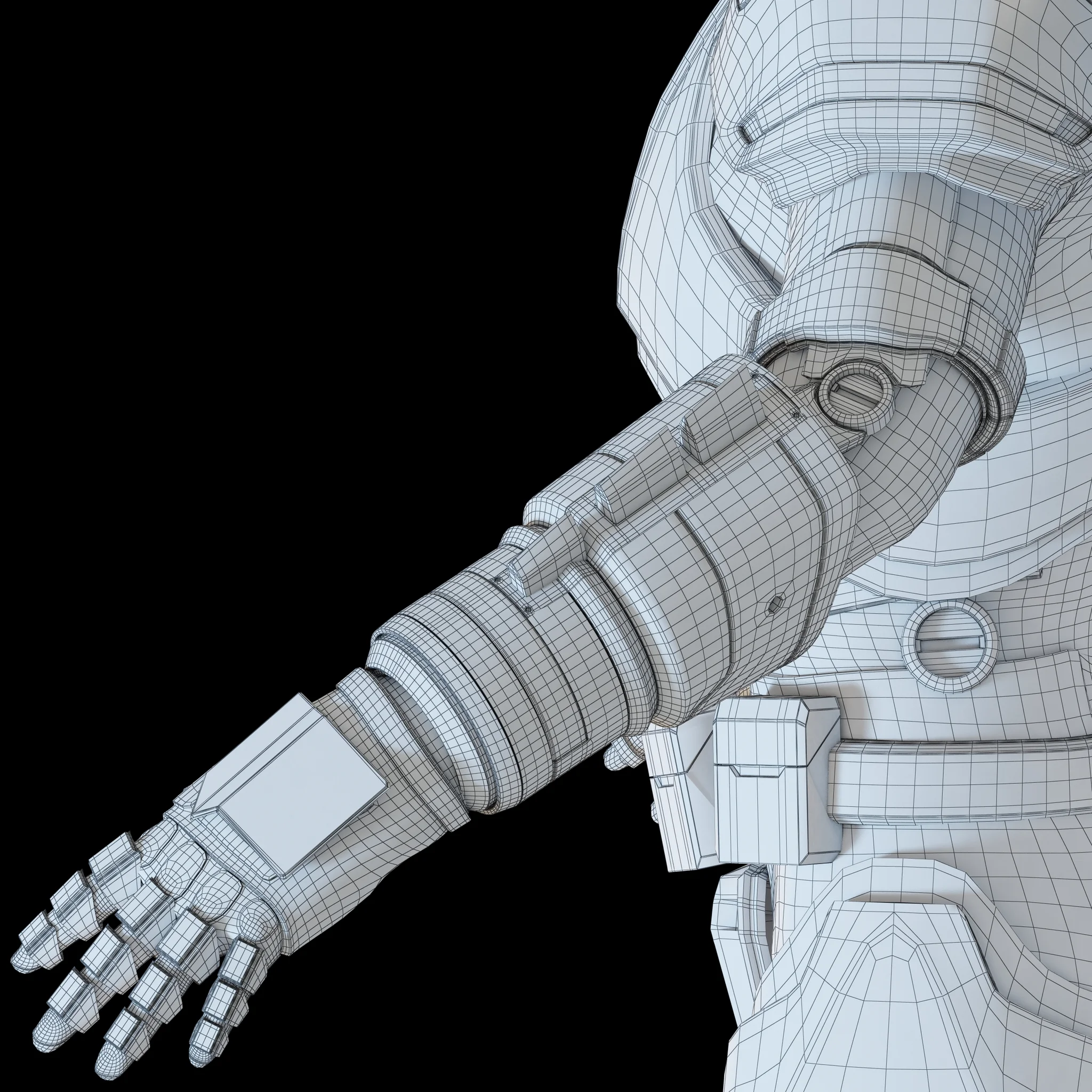 Batman Armored — 3D model preview 5