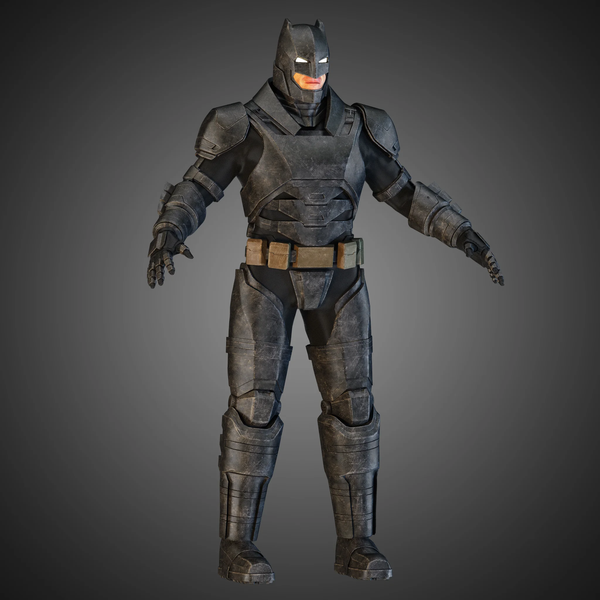 Batman Armored — 3D model preview 6