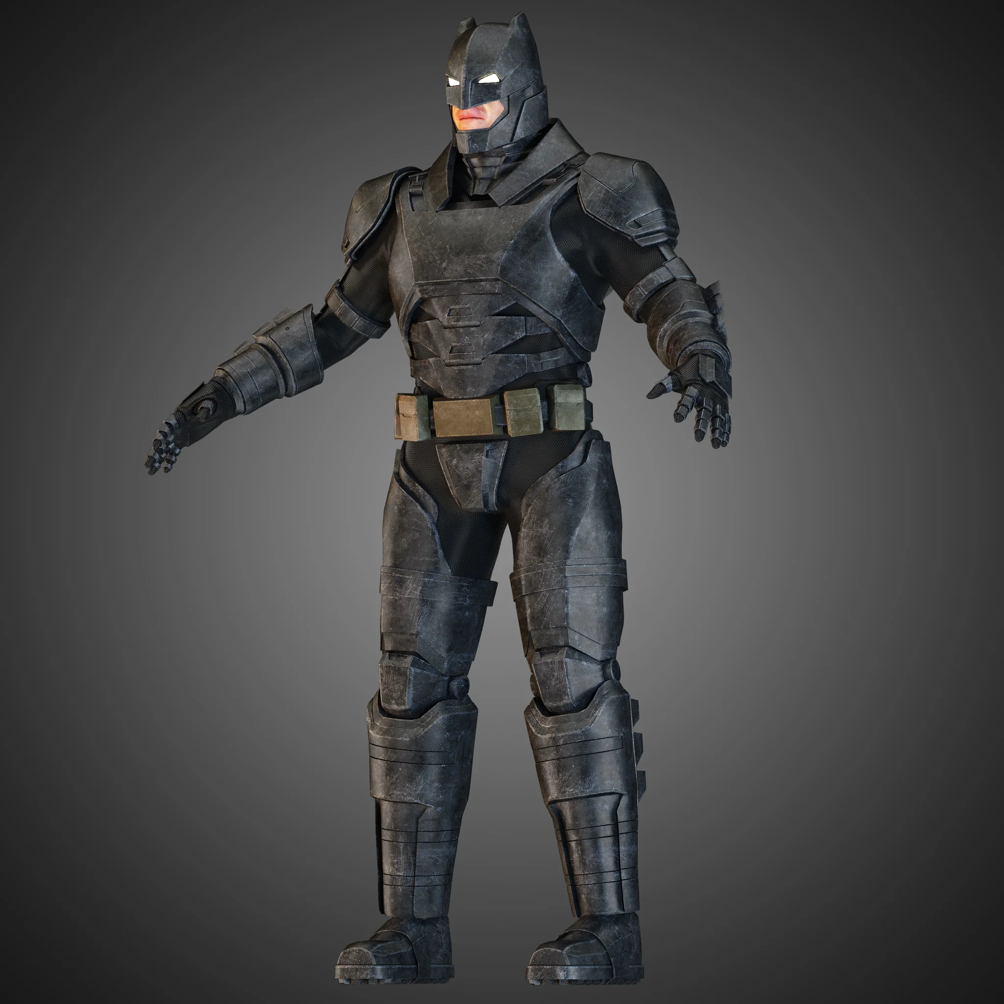 Batman Armored — 3D model preview 8