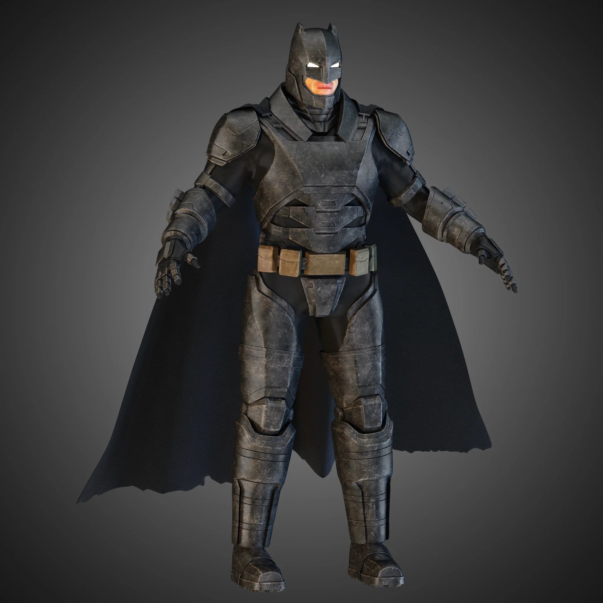 Batman Armored — 3D model preview 10
