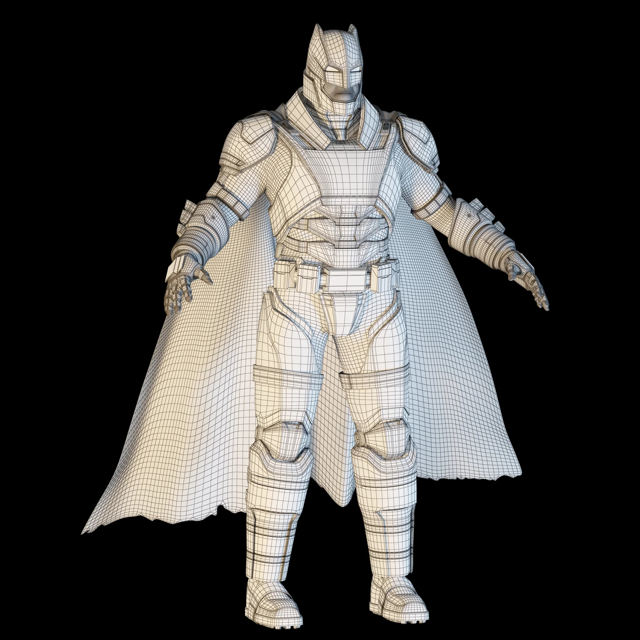 Batman Armored — 3D model preview 11