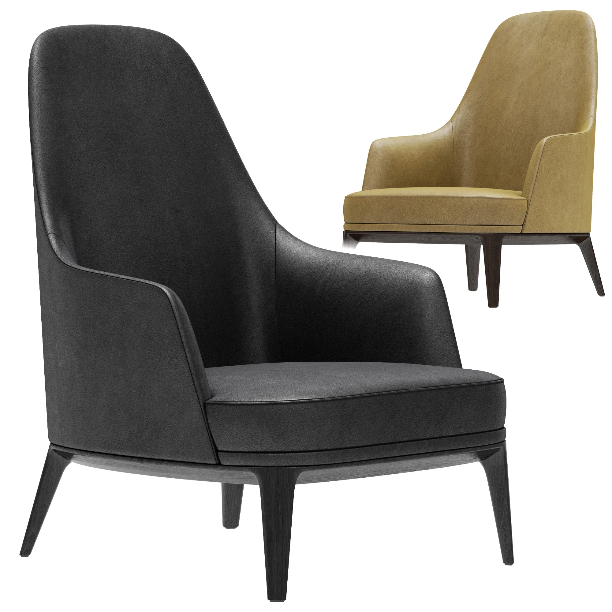 Poliform Jane Lounge — 3D model preview 4