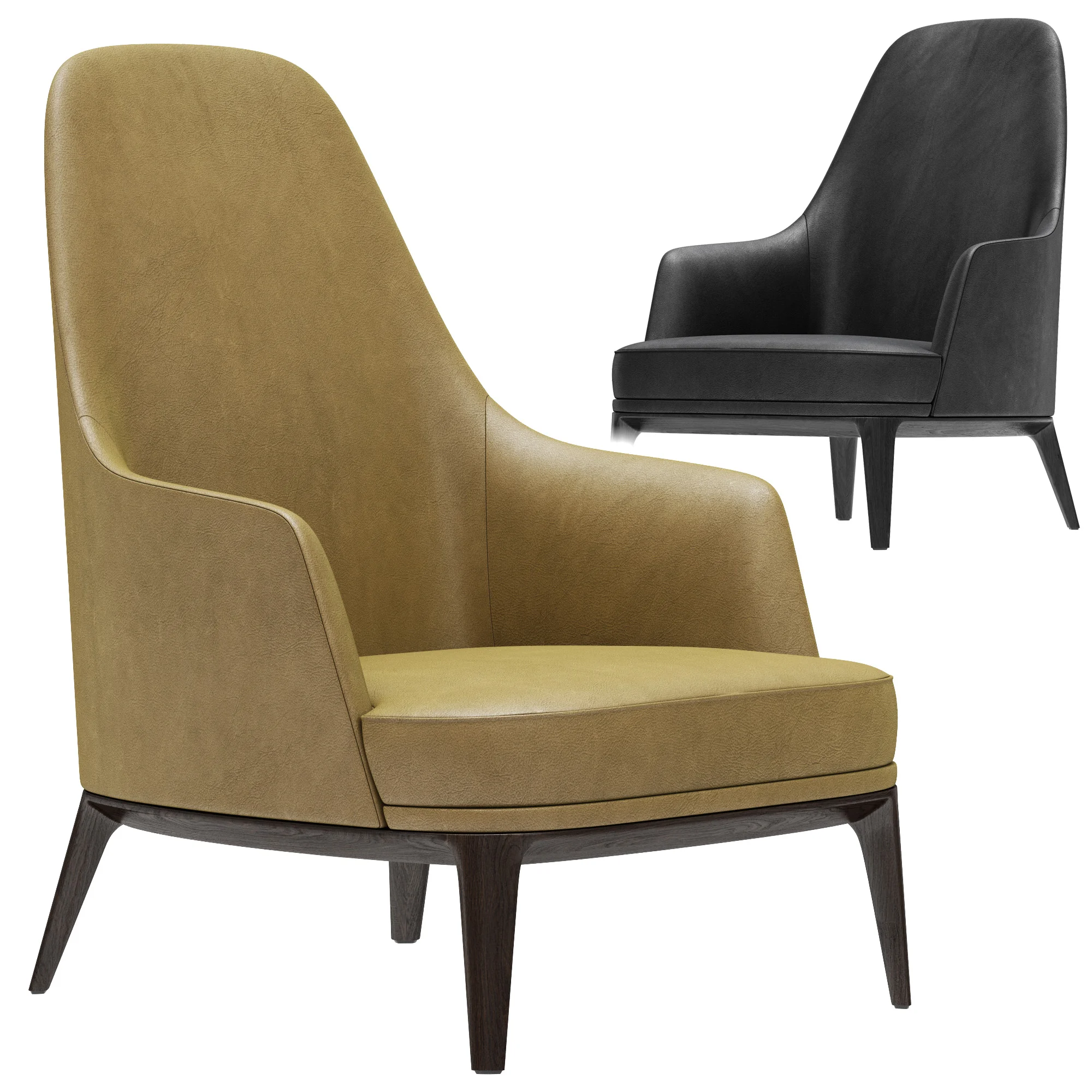 Poliform Jane Lounge — 3D model preview 5