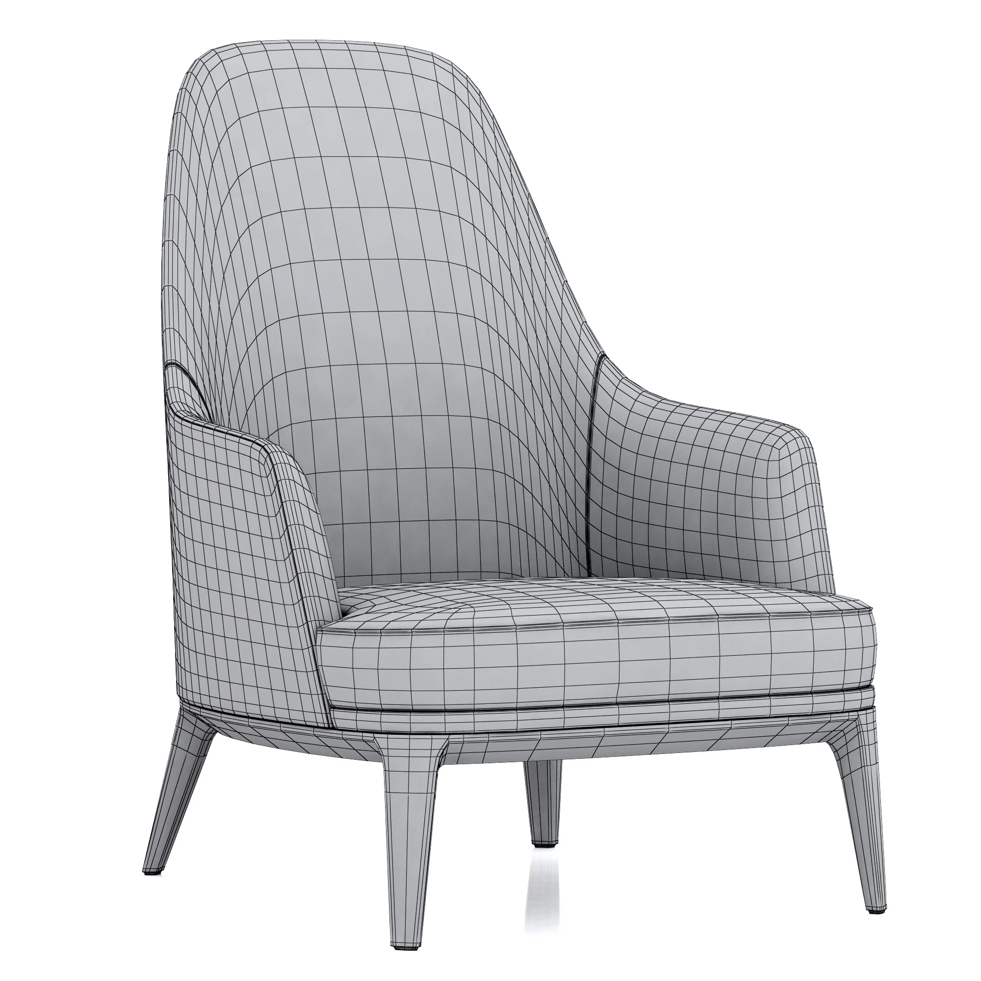 Poliform Jane Lounge — 3D model preview 16