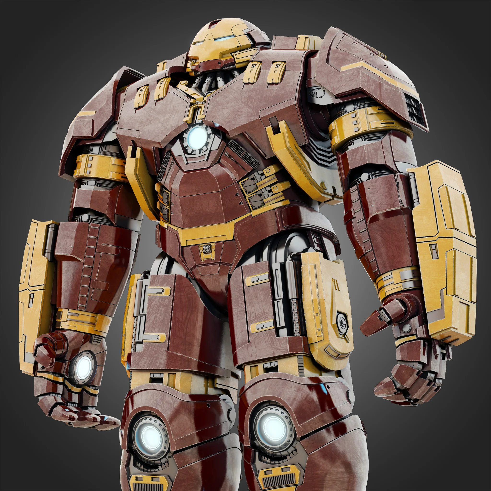 Hulkbuster Avengers Age Of Ultron — 3D model preview 1