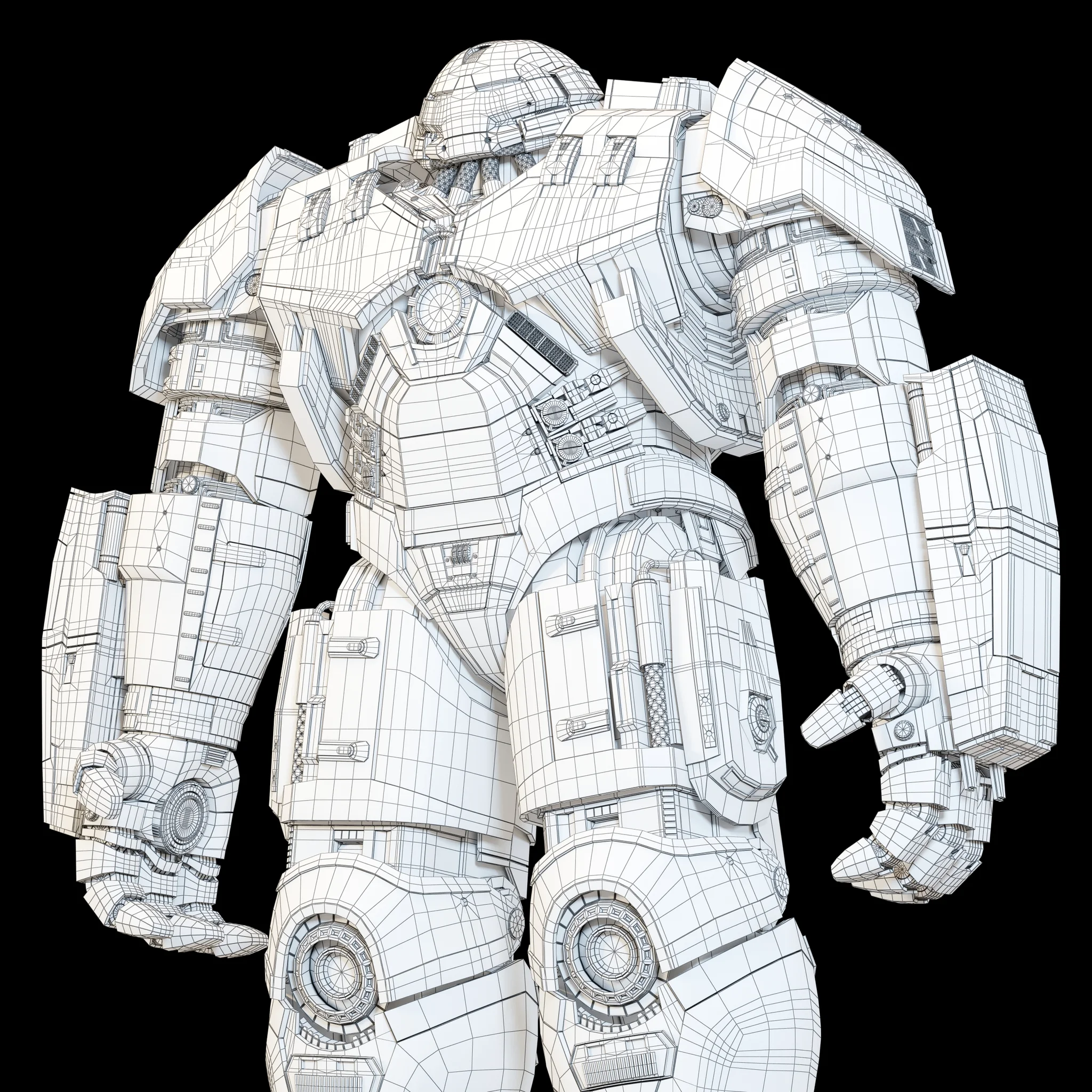 Hulkbuster Avengers Age Of Ultron — 3D model preview 2