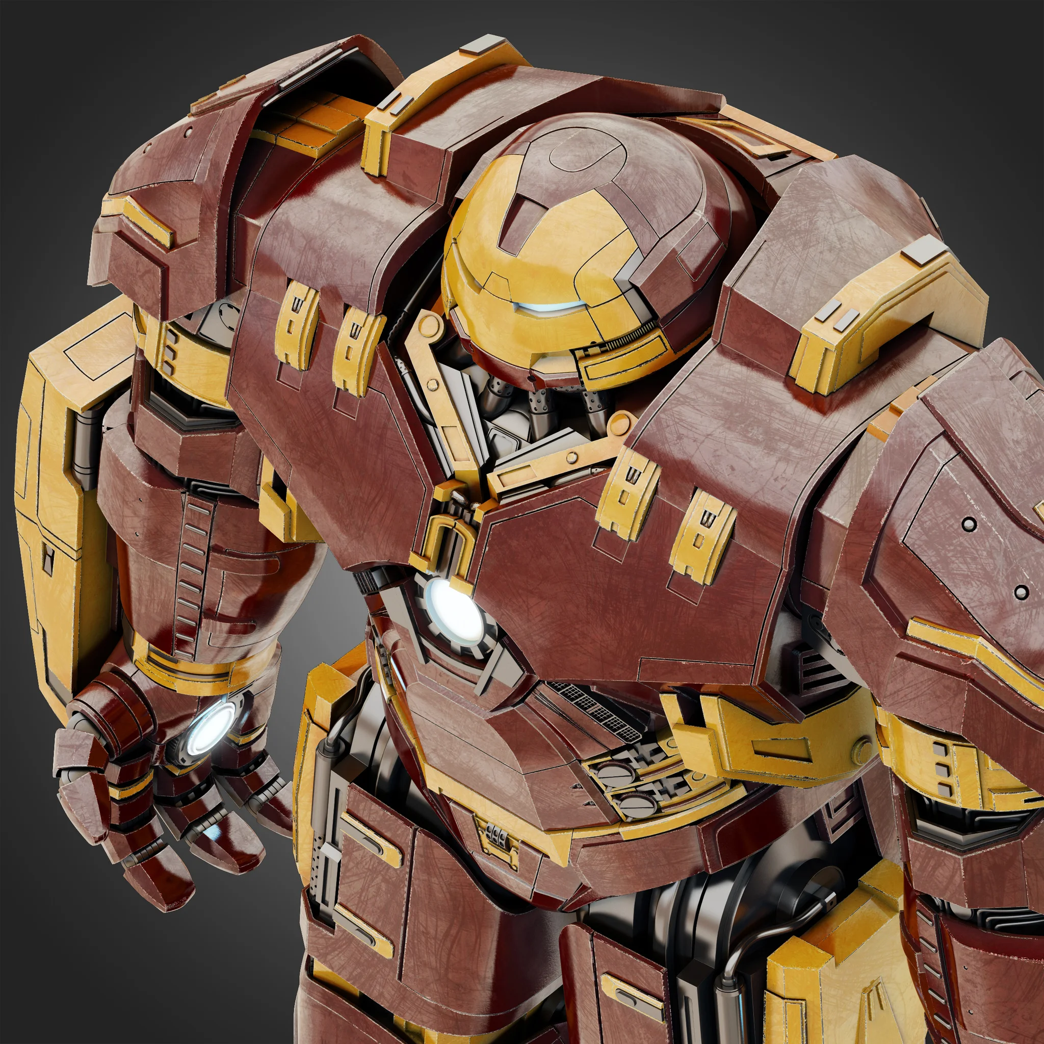 Hulkbuster Avengers Age Of Ultron — 3D model preview 3
