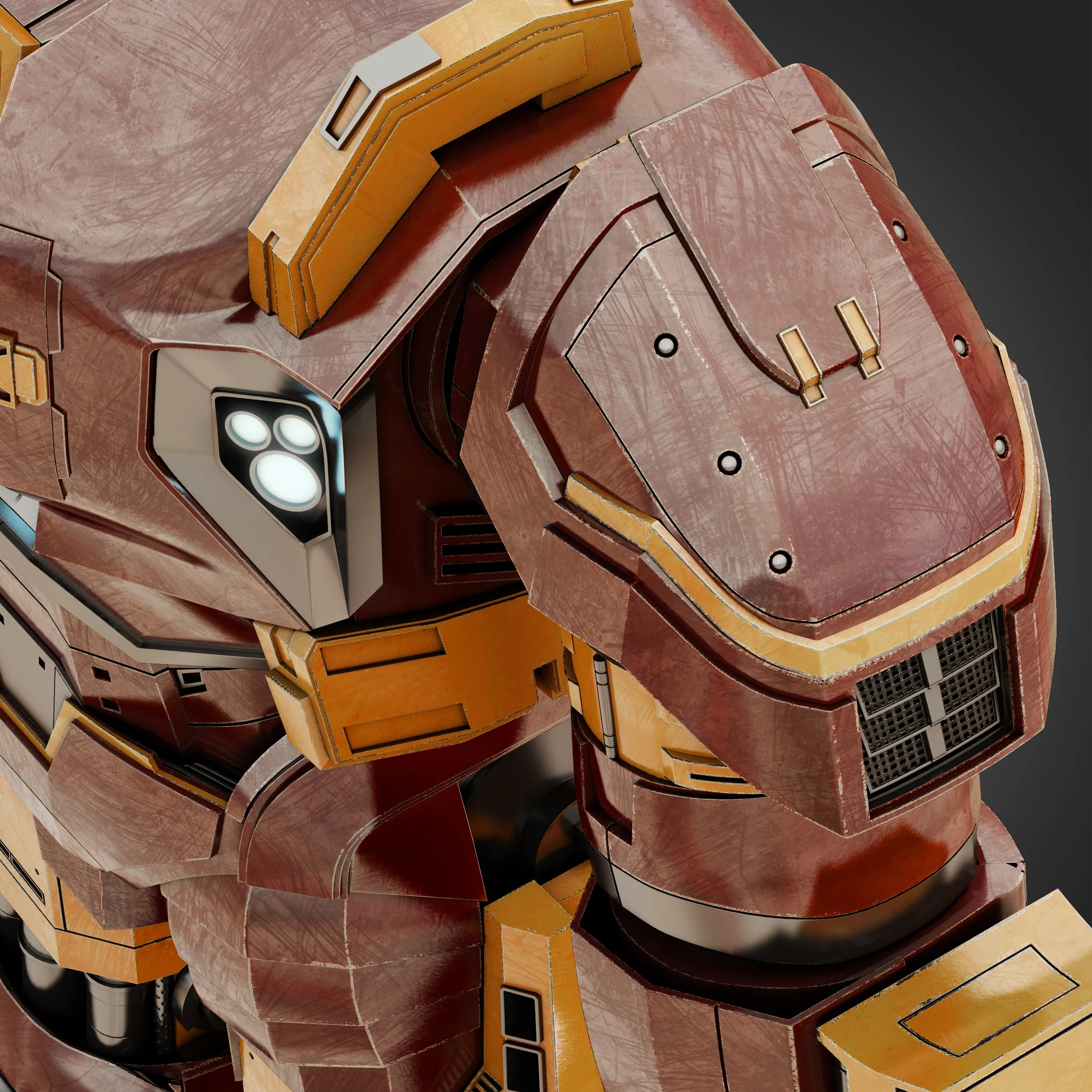 Hulkbuster Avengers Age Of Ultron — 3D model preview 5