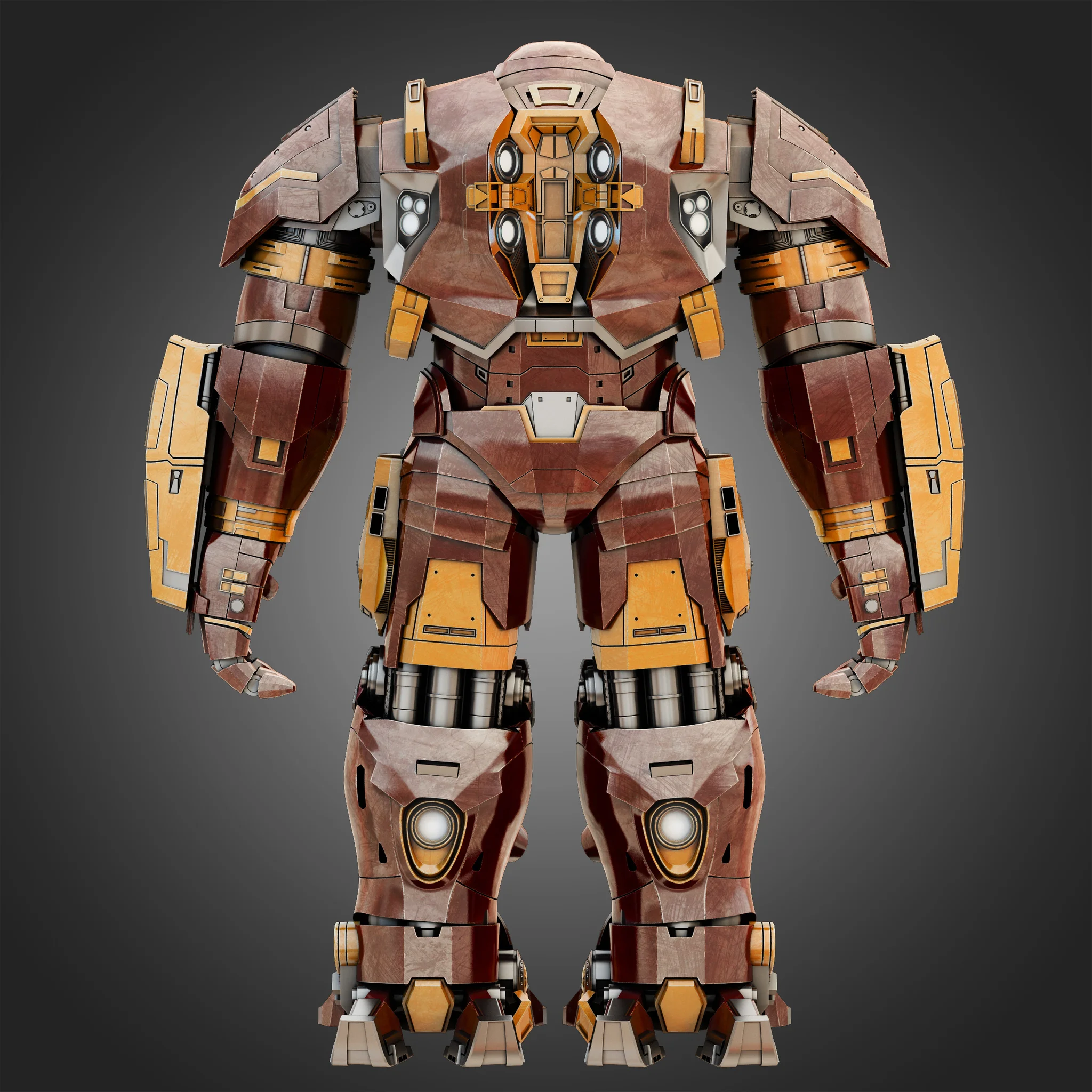 Hulkbuster Avengers Age Of Ultron — 3D model preview 11