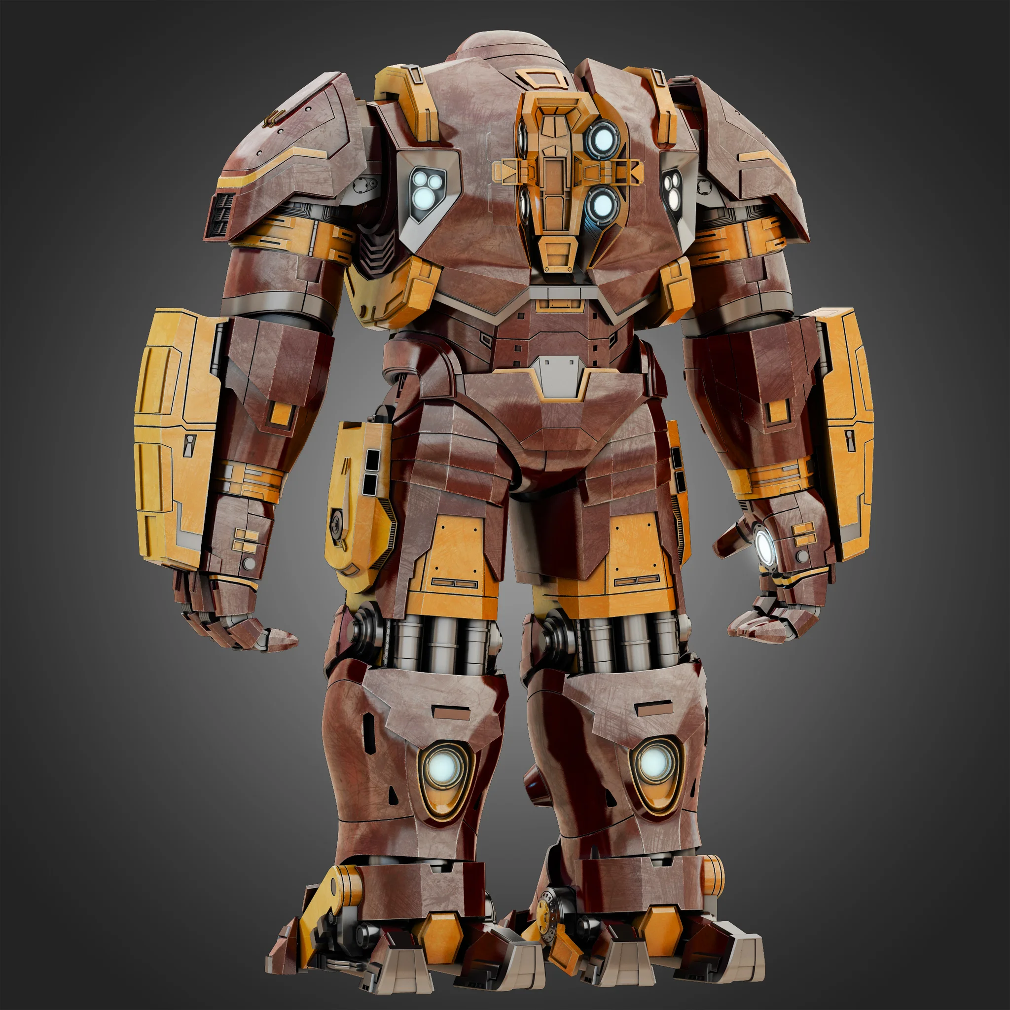 Hulkbuster Avengers Age Of Ultron — 3D model preview 14