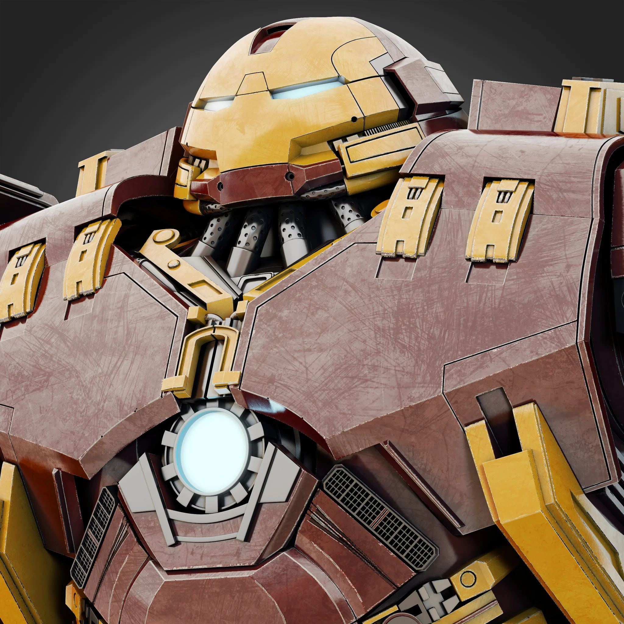 Hulkbuster Avengers Age Of Ultron — 3D model preview 16