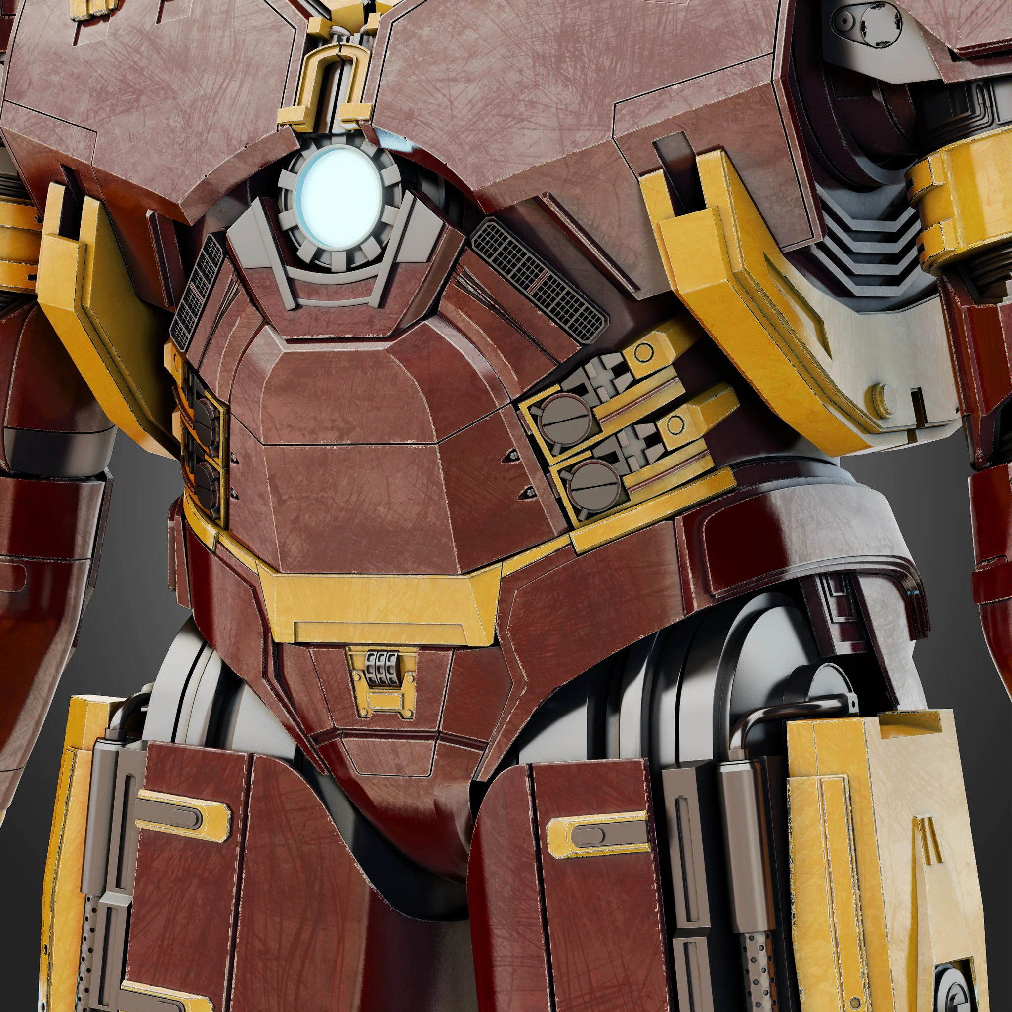 Hulkbuster Avengers Age Of Ultron — 3D model preview 18