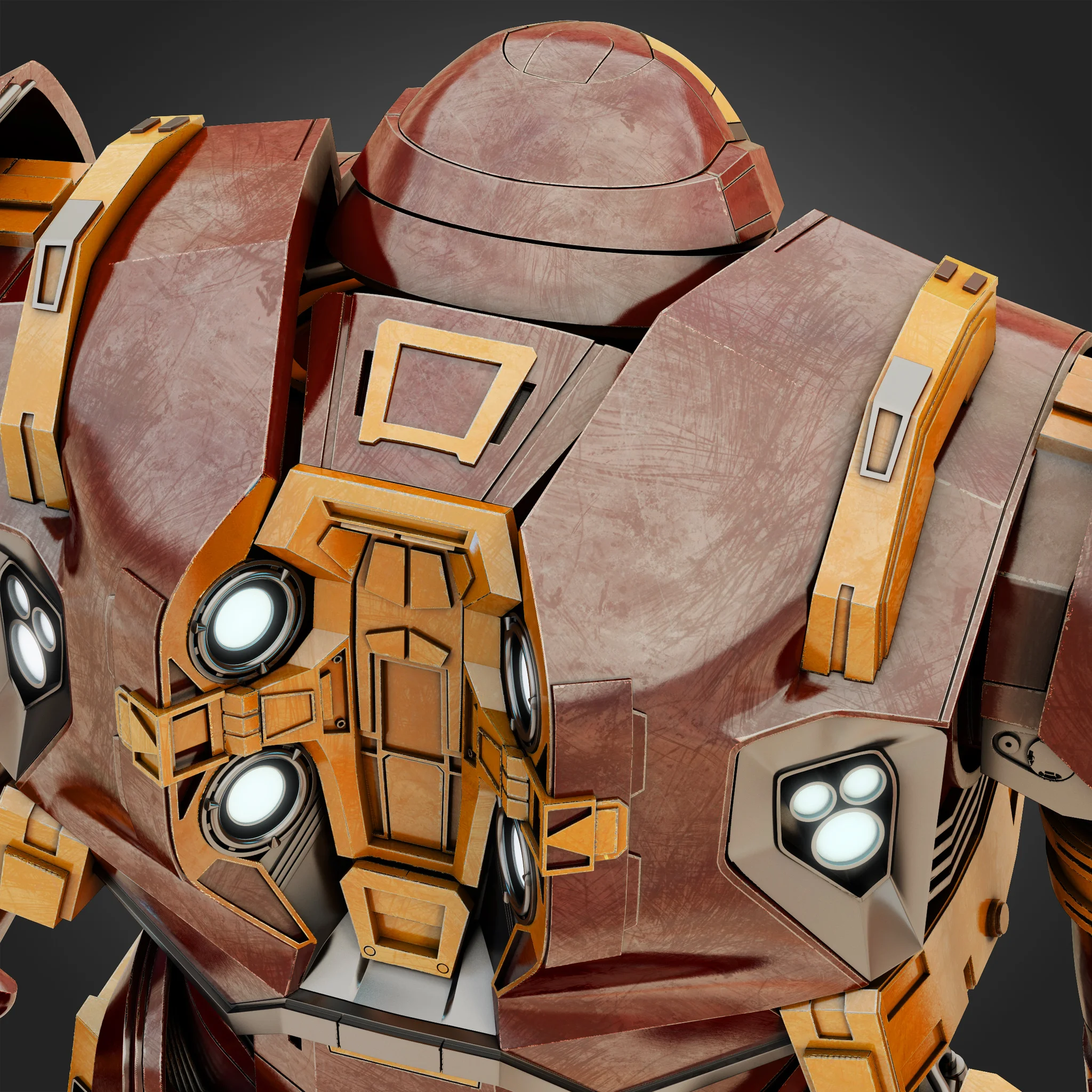 Hulkbuster Avengers Age Of Ultron — 3D model preview 22