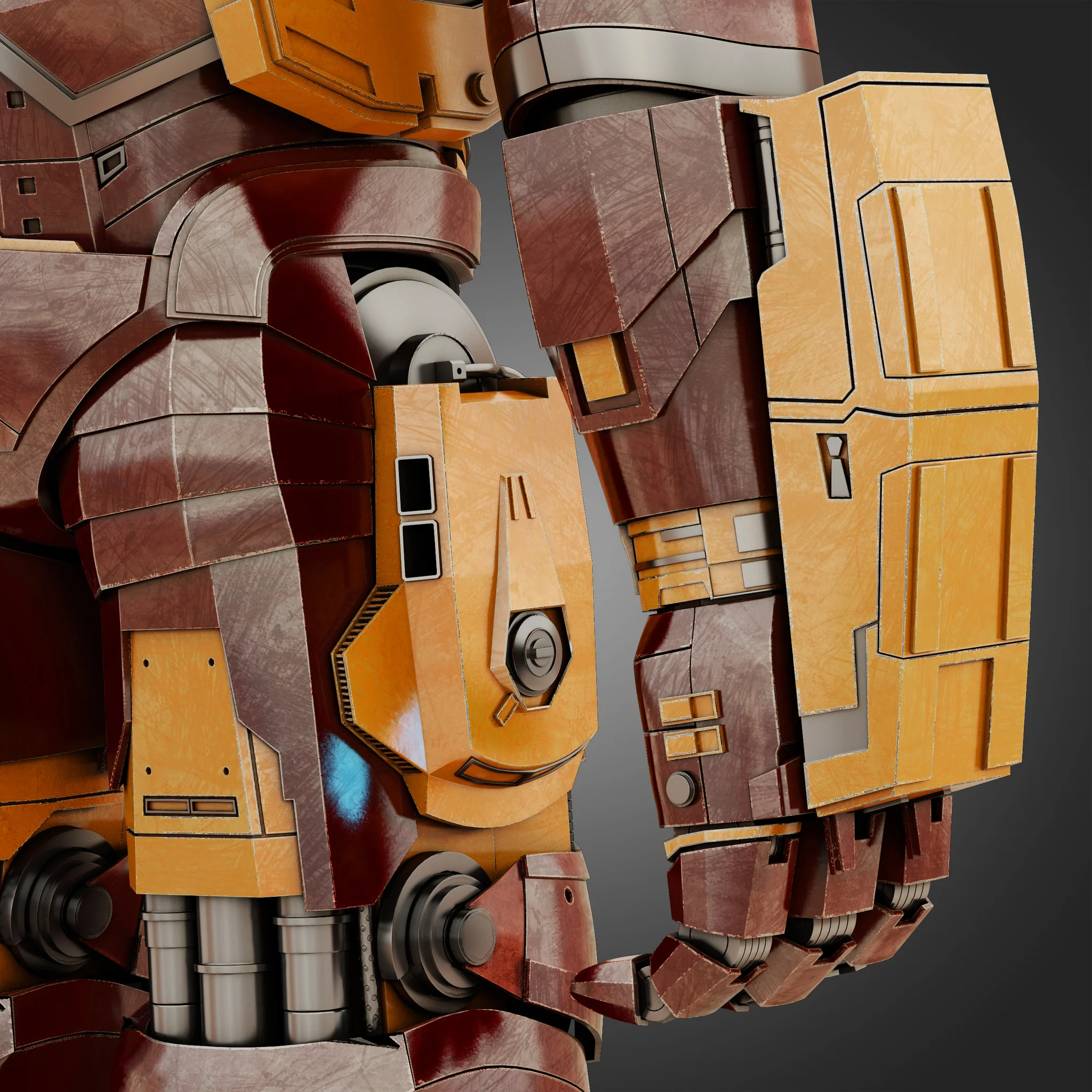 Hulkbuster Avengers Age Of Ultron — 3D model preview 26