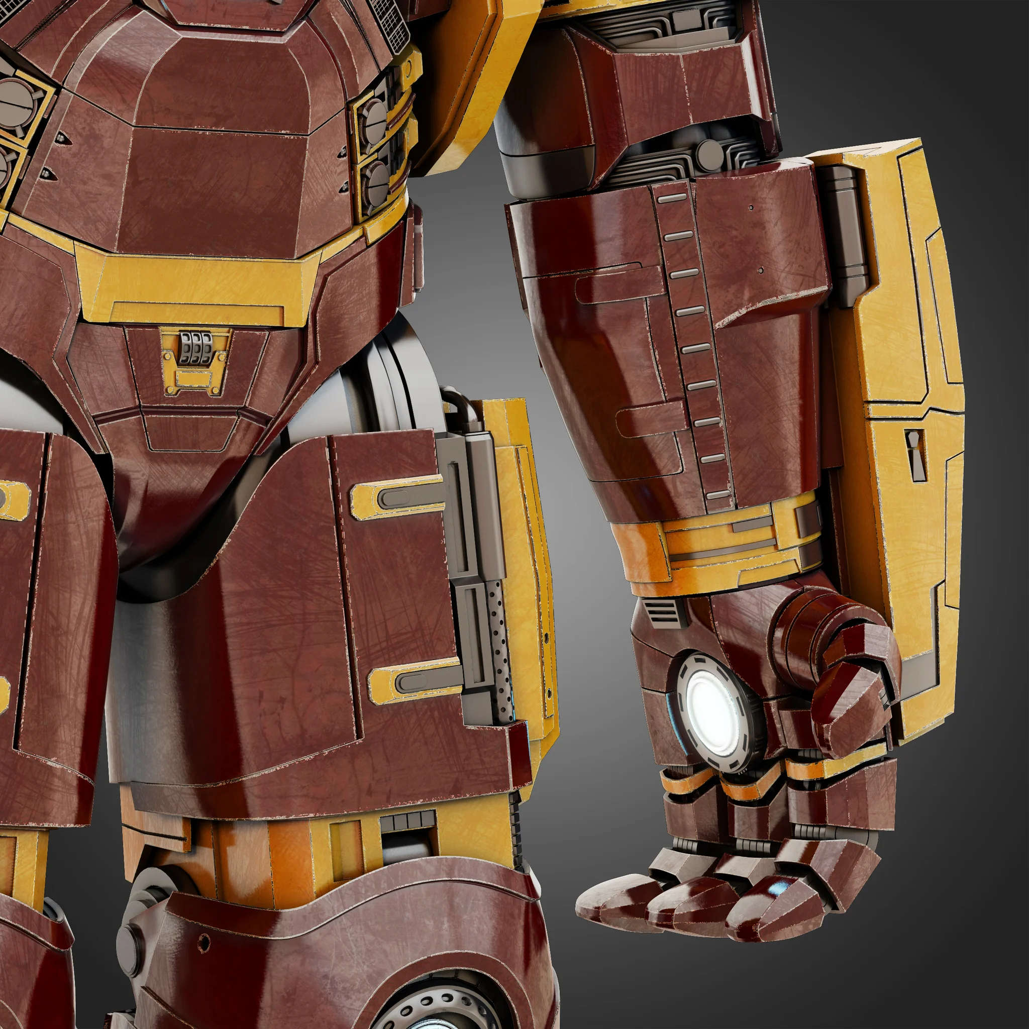 Hulkbuster Avengers Age Of Ultron — 3D model preview 28