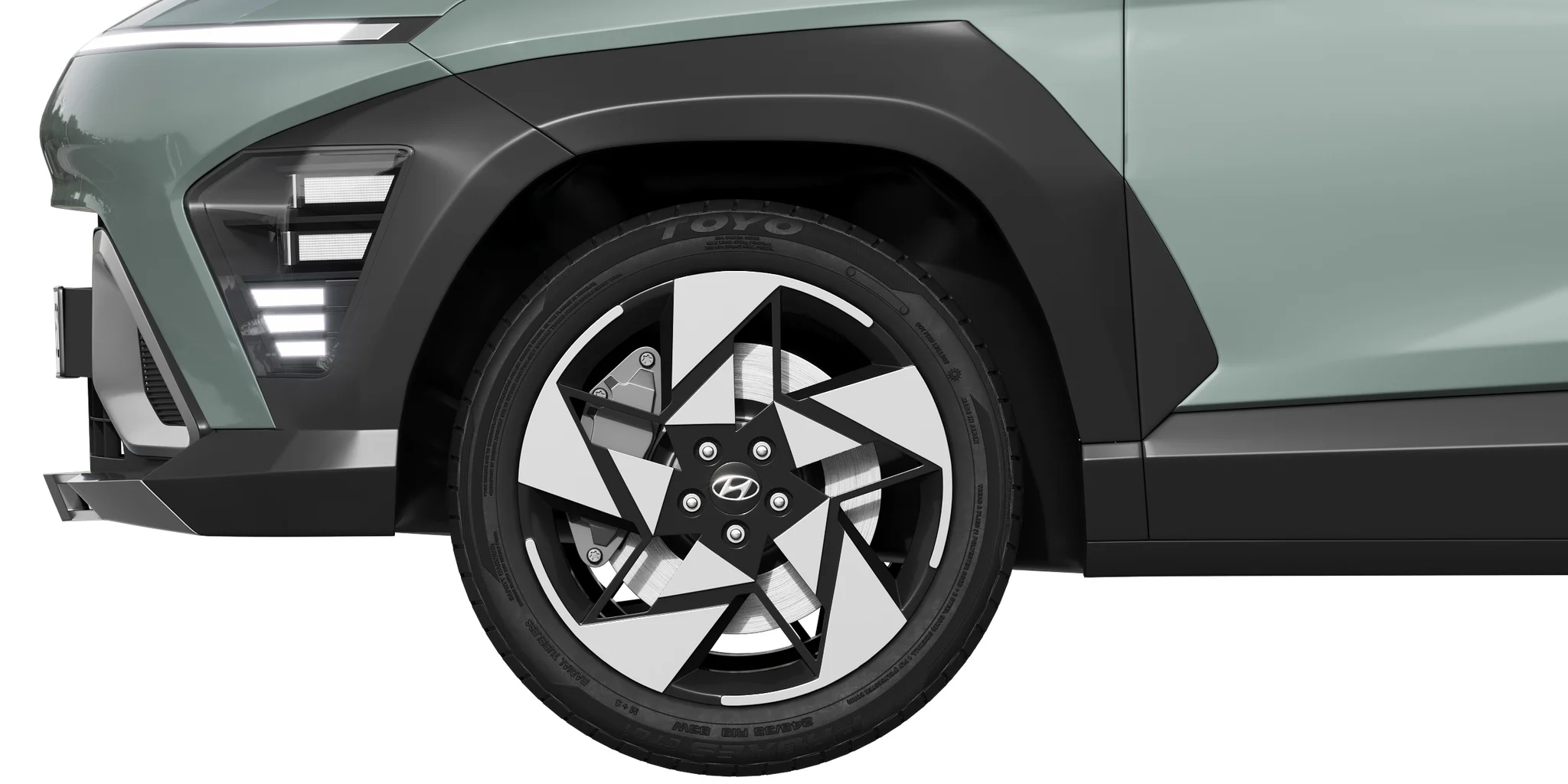 Hyundai Kona 2024, 3D model preview 1