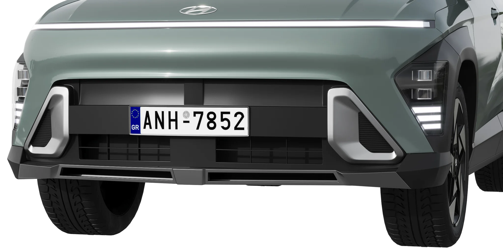 Hyundai Kona 2024, 3D model preview 5