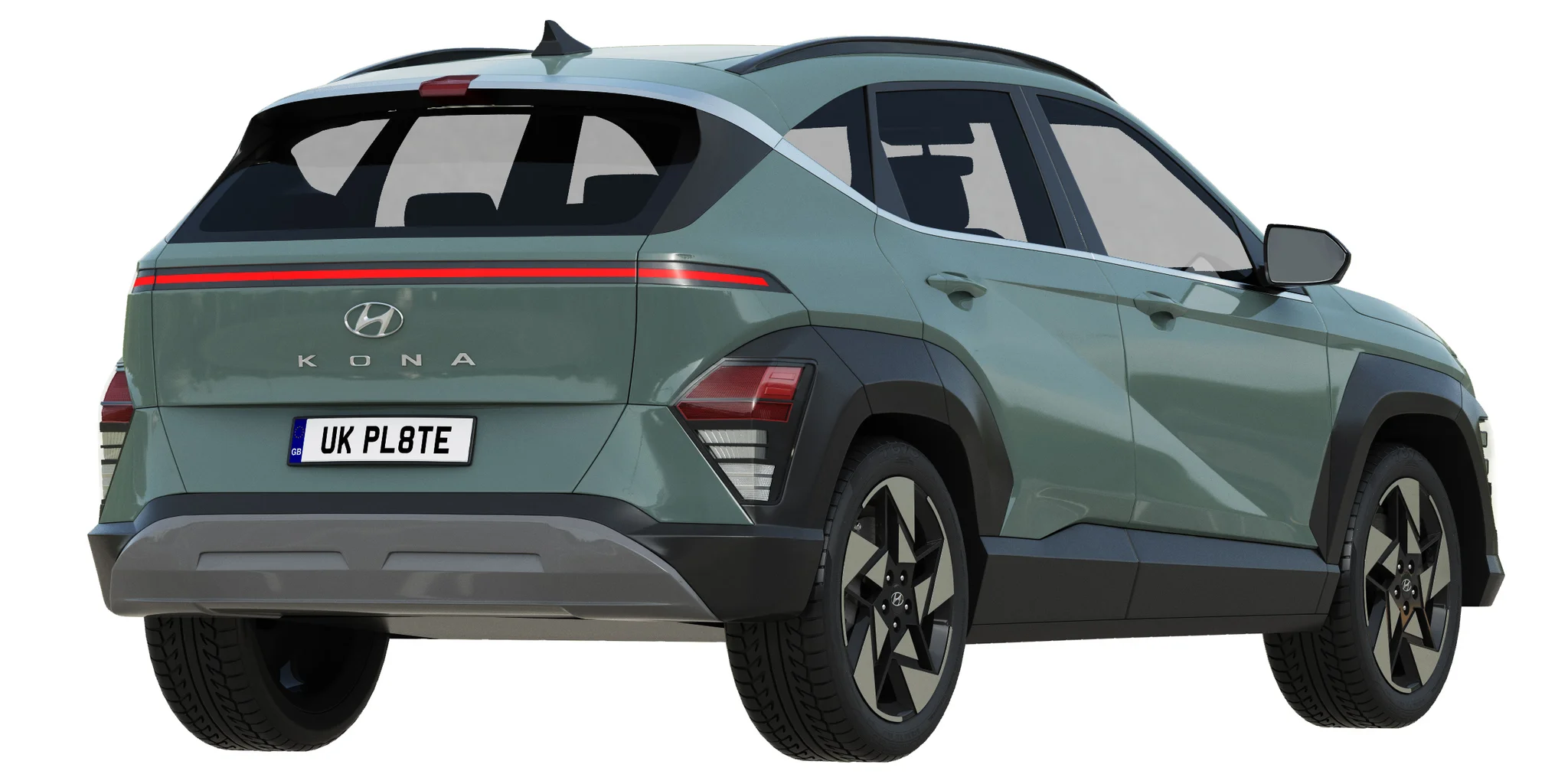 Hyundai Kona 2024, 3D model preview 9