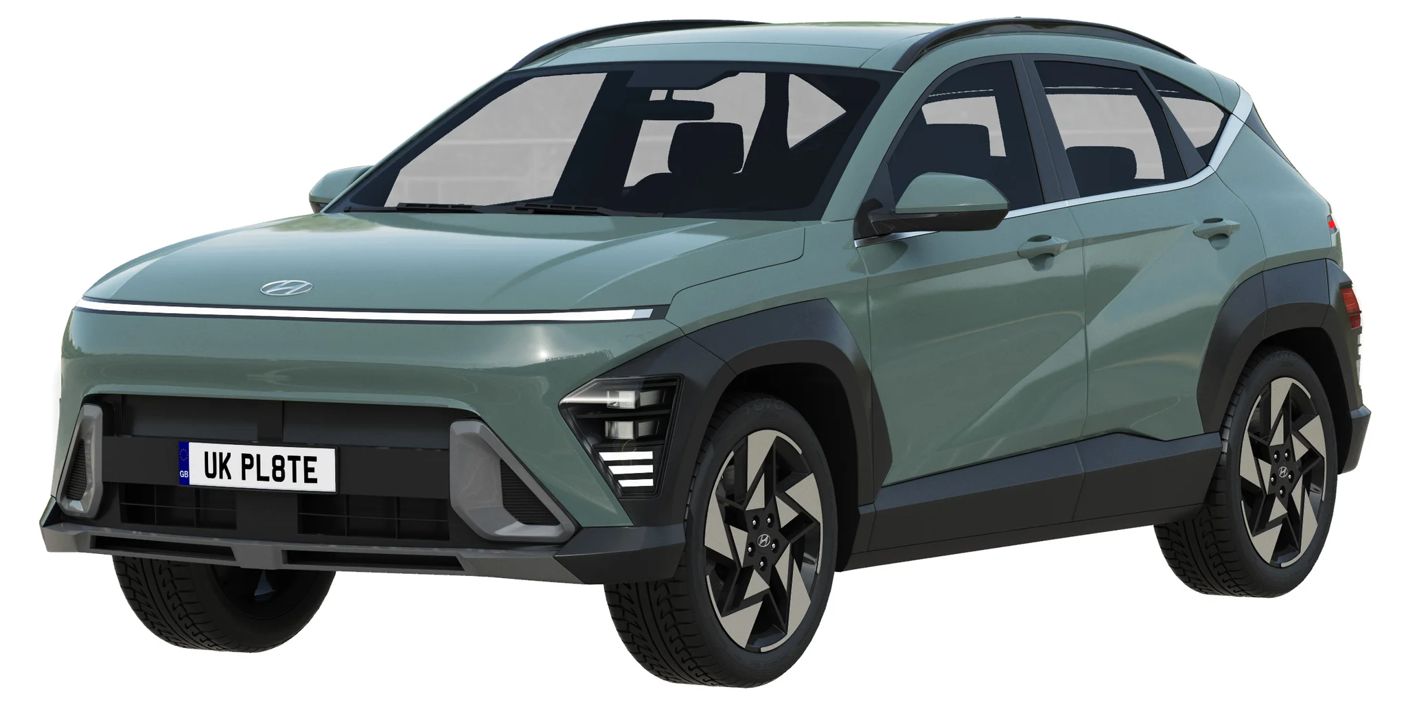 Hyundai Kona 2024, 3D model preview 13