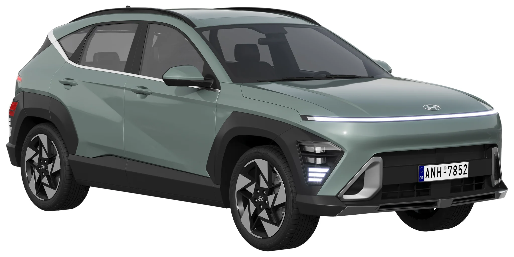 Hyundai Kona 2024, 3D model preview 15