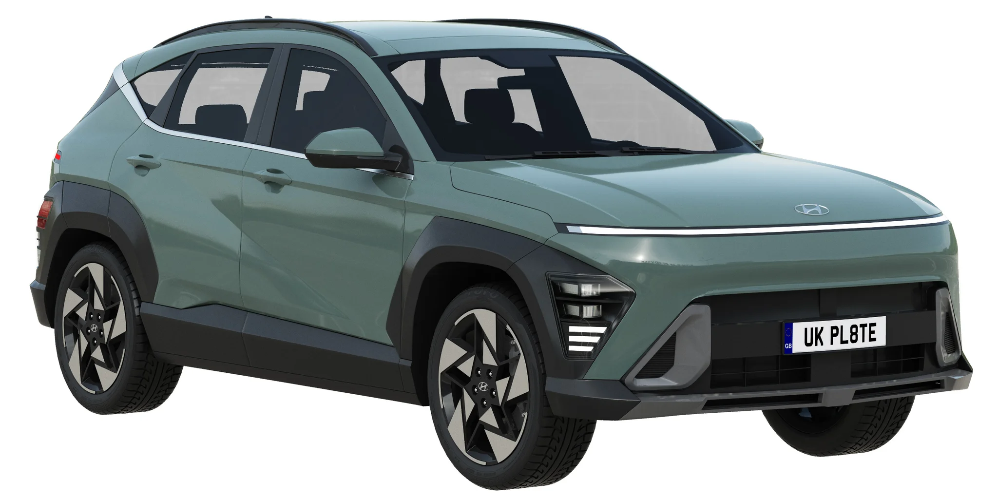 Hyundai Kona 2024, 3D model preview 19