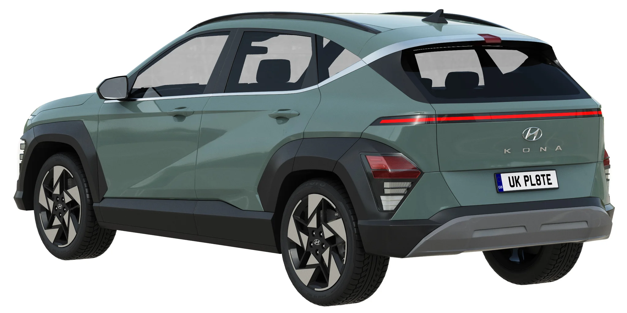 Hyundai Kona 2024, 3D model preview 24