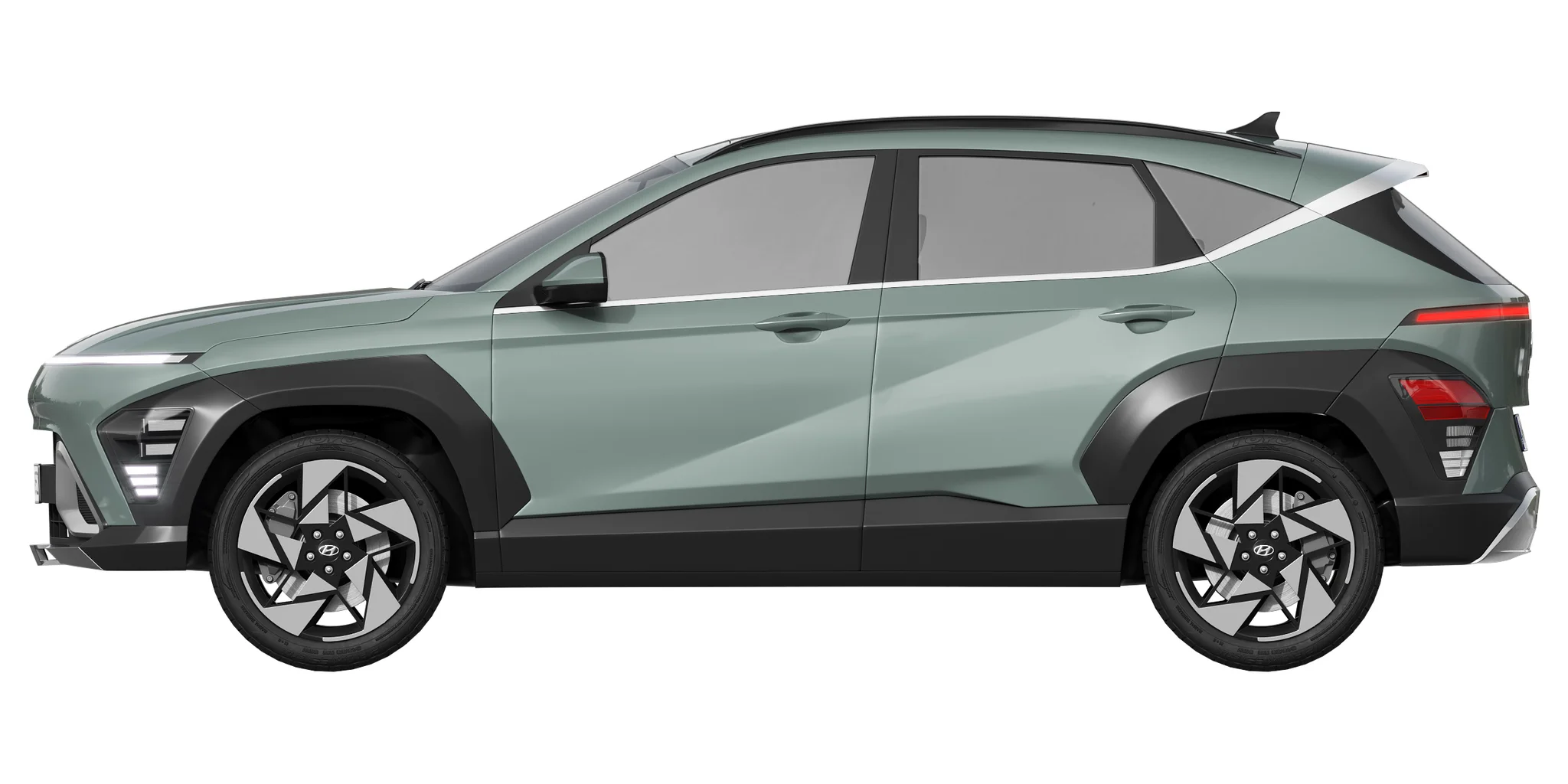 Hyundai Kona 2024, 3D model preview 27