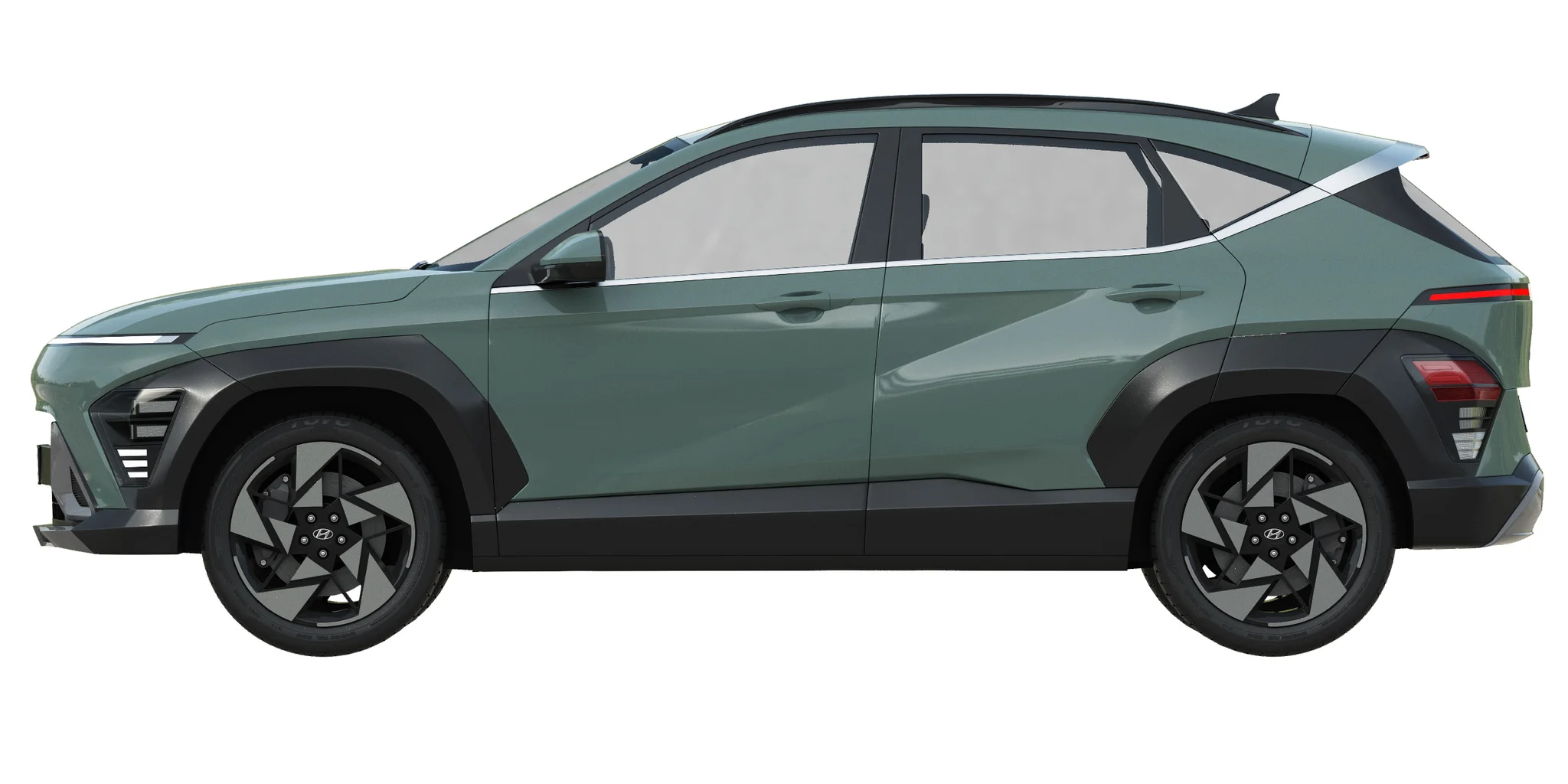 Hyundai Kona 2024, 3D model preview 29