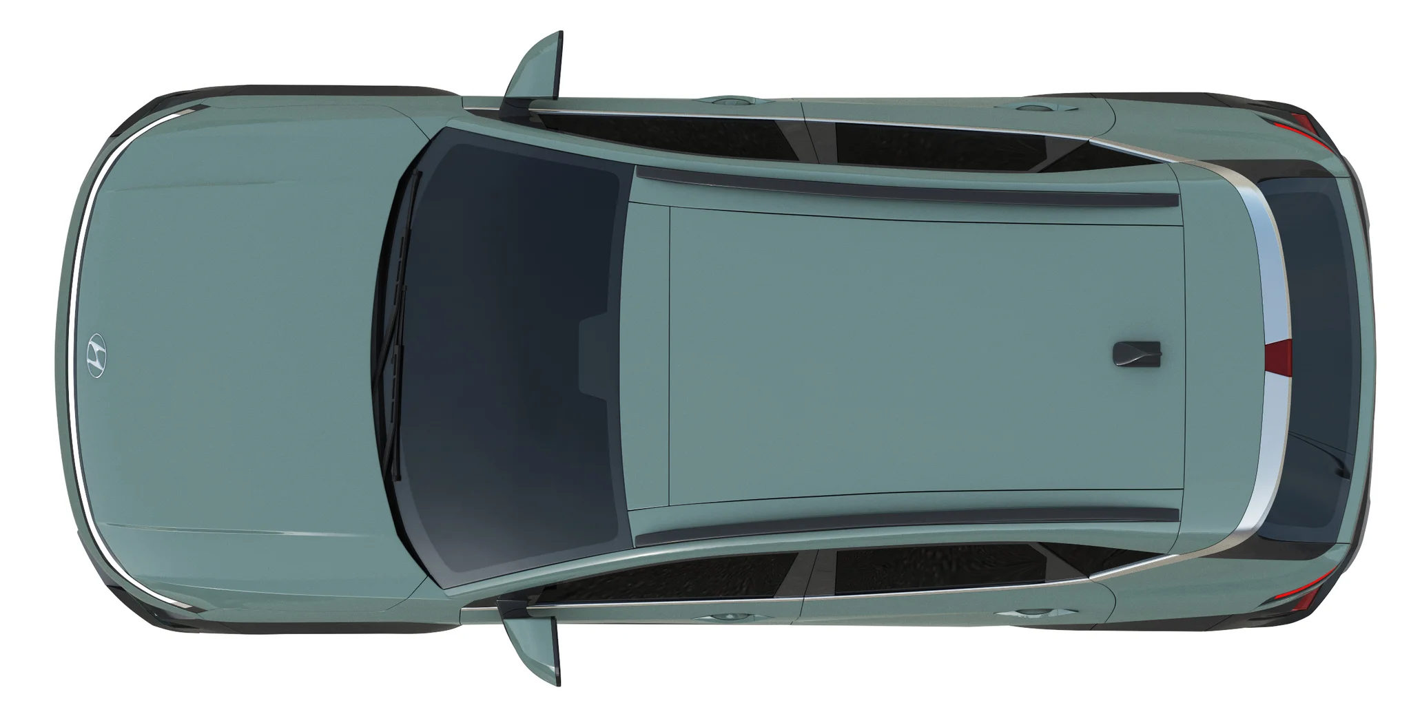 Hyundai Kona 2024, 3D model preview 32