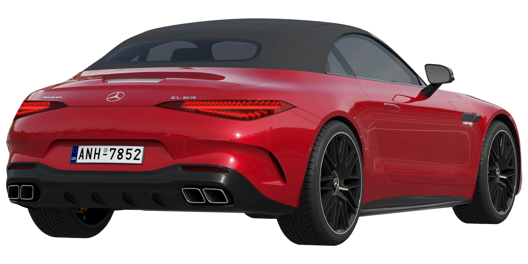 Mercedes Benz SL 63 AMG, 3D model preview 9