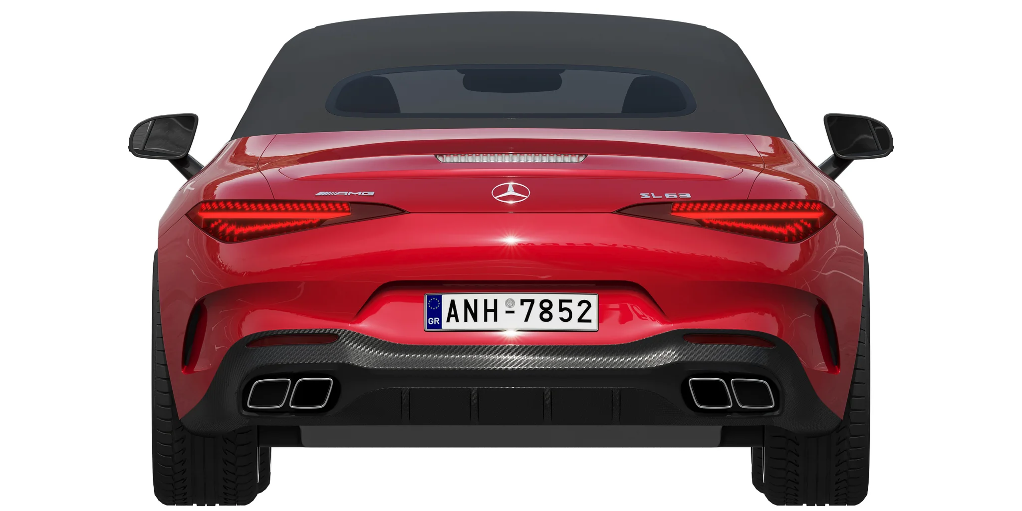 Mercedes Benz SL 63 AMG, 3D model preview 13