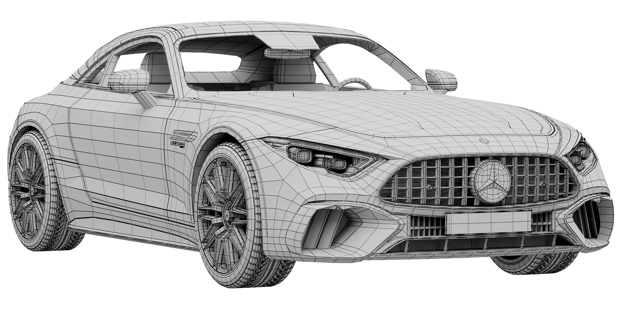 Mercedes Benz SL 63 AMG, 3D model preview 20