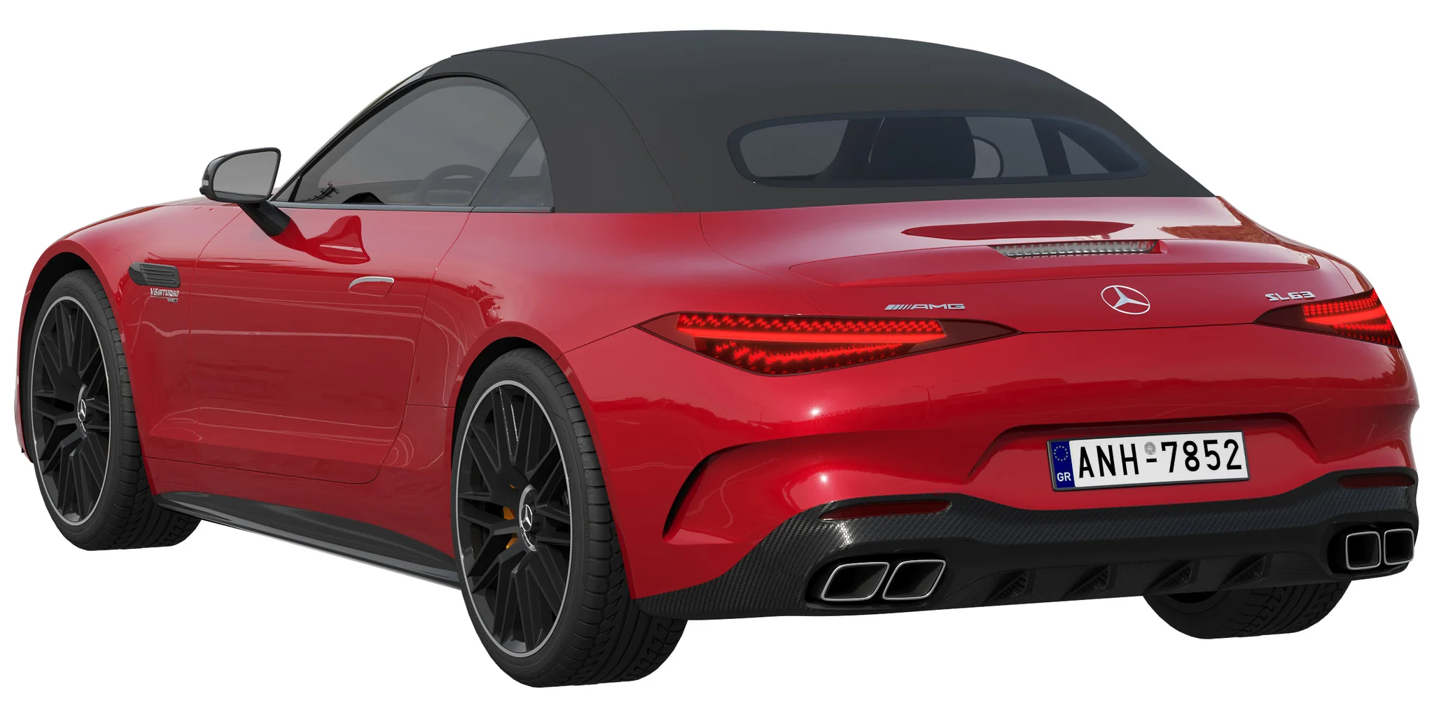 Mercedes Benz SL 63 AMG, 3D model preview 25