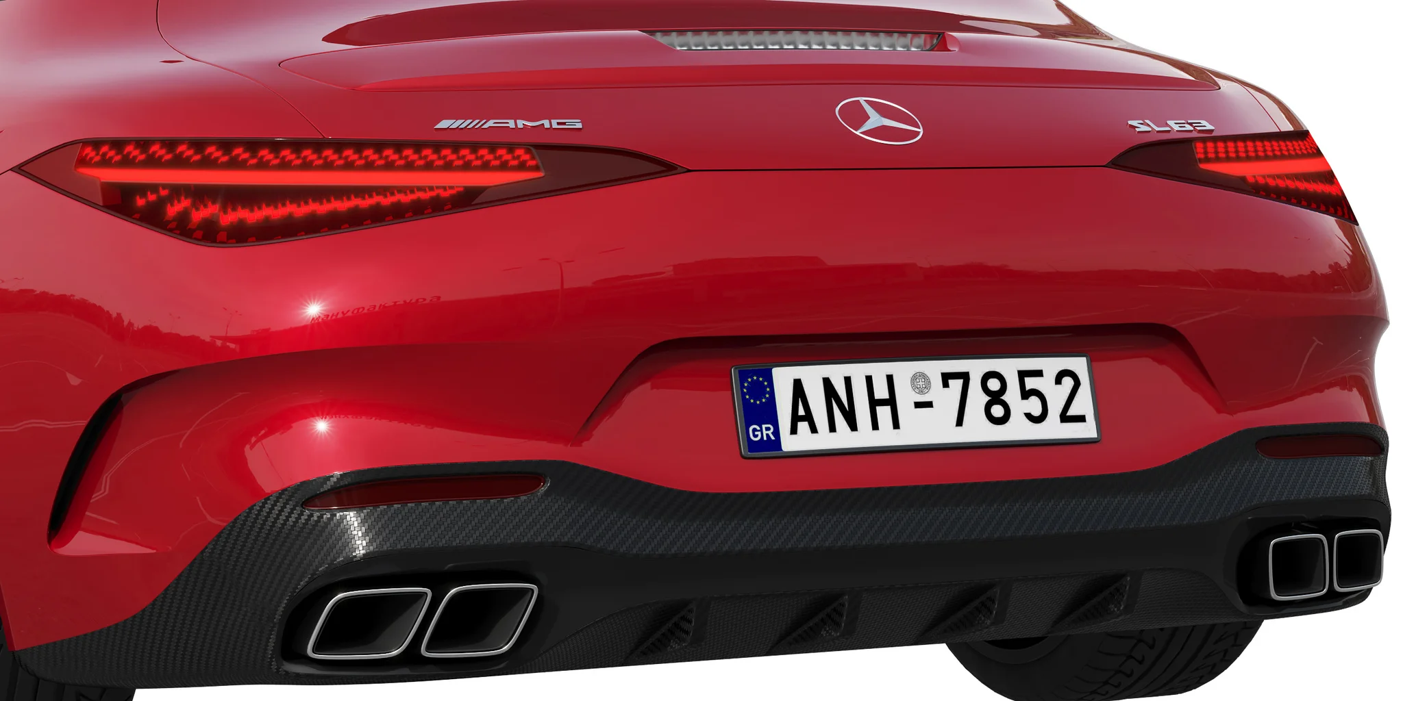 Mercedes Benz SL 63 AMG, 3D model preview 28